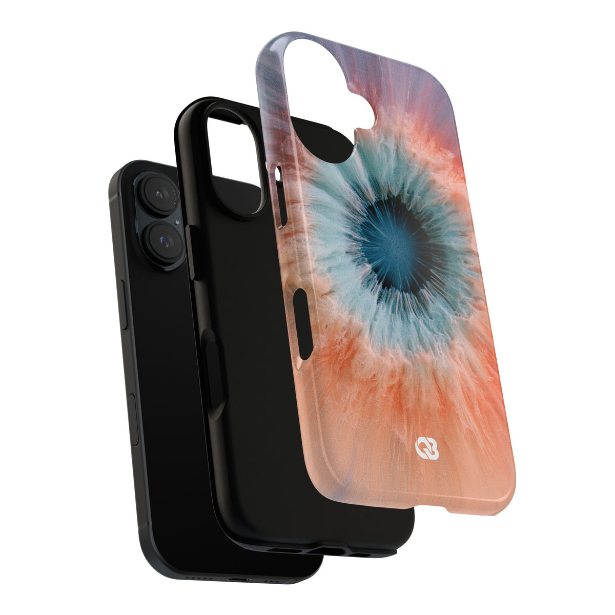 Radiant Aura Core · Tough Phone Case for iPhone · Orange