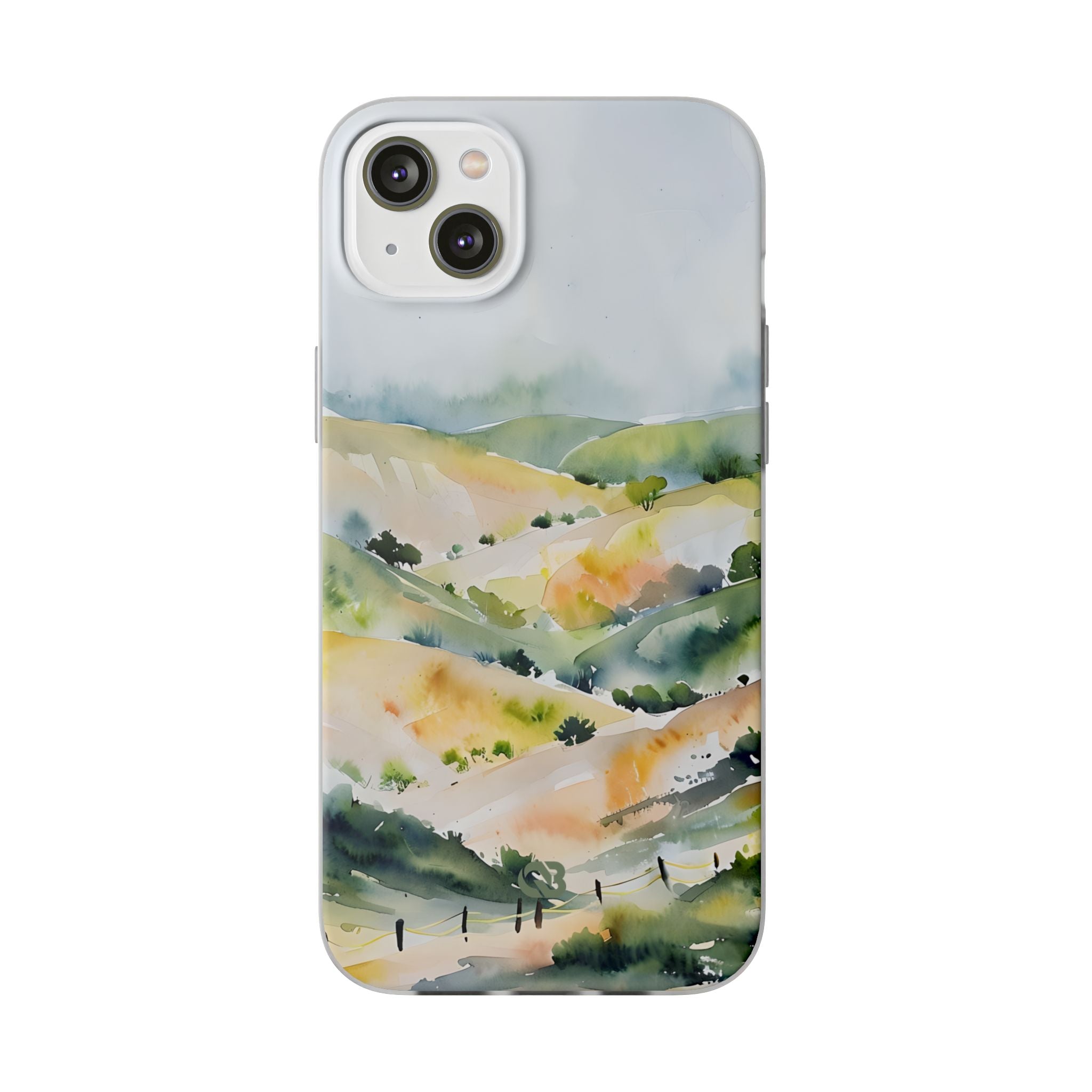 Verdant Mist Valleys · Soft Phone Case for iPhone