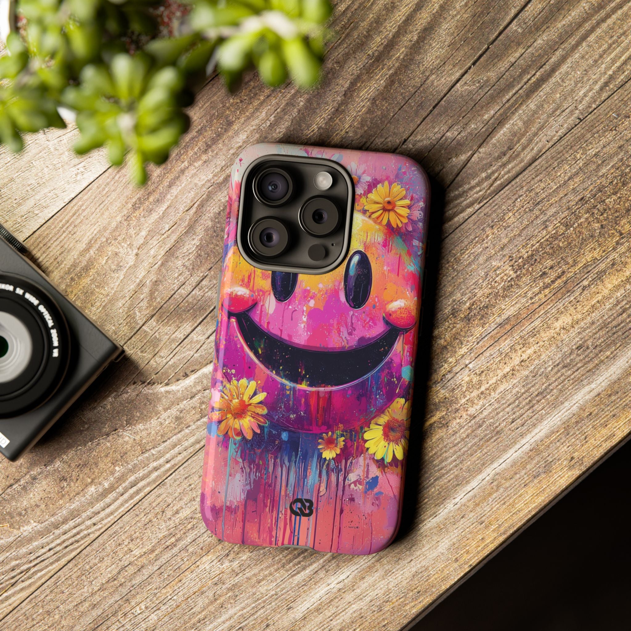 Vivid Grin Graffiti · Tough Phone Cover for iPhone