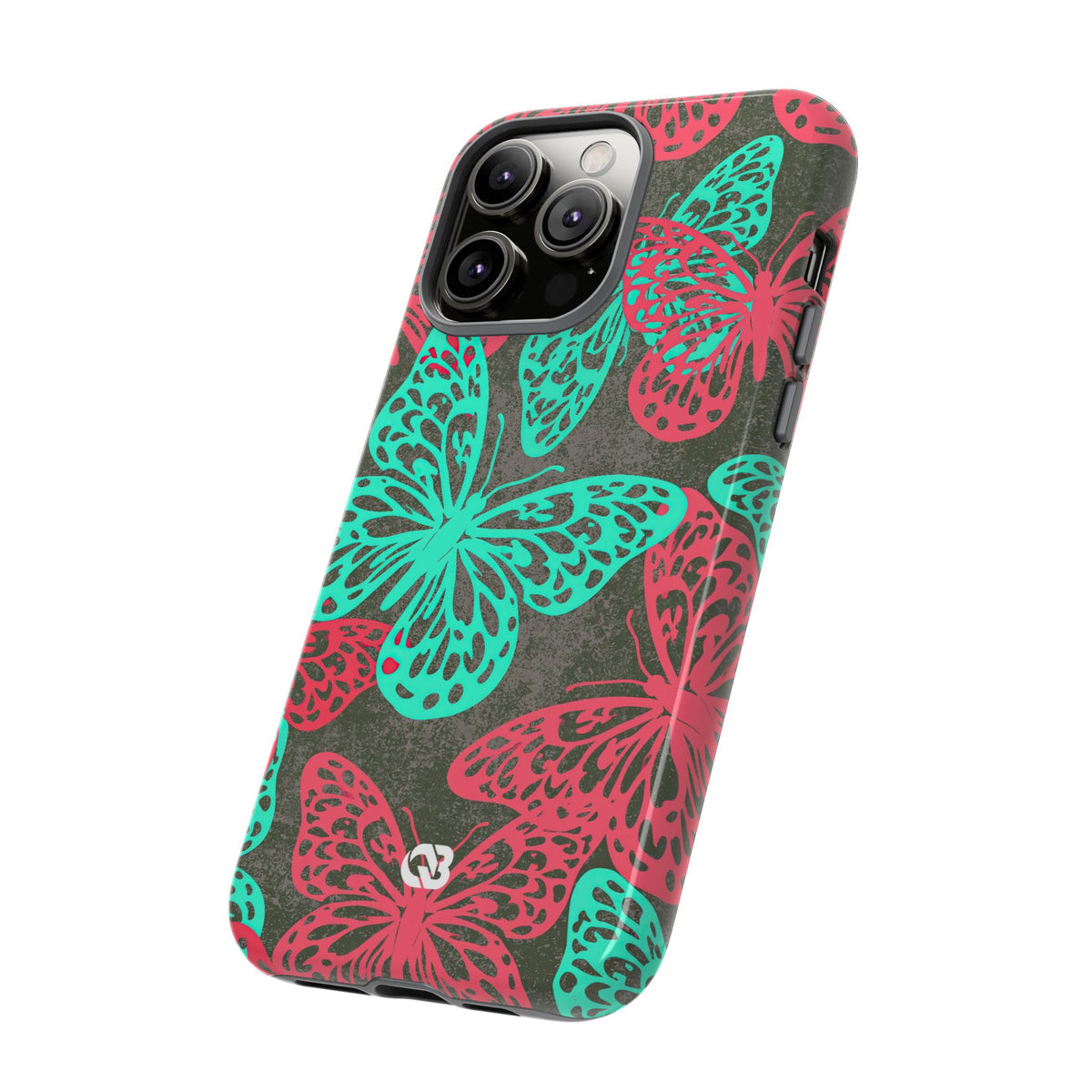 Electric Papillon · Tough Phone Case for iPhone · Pink