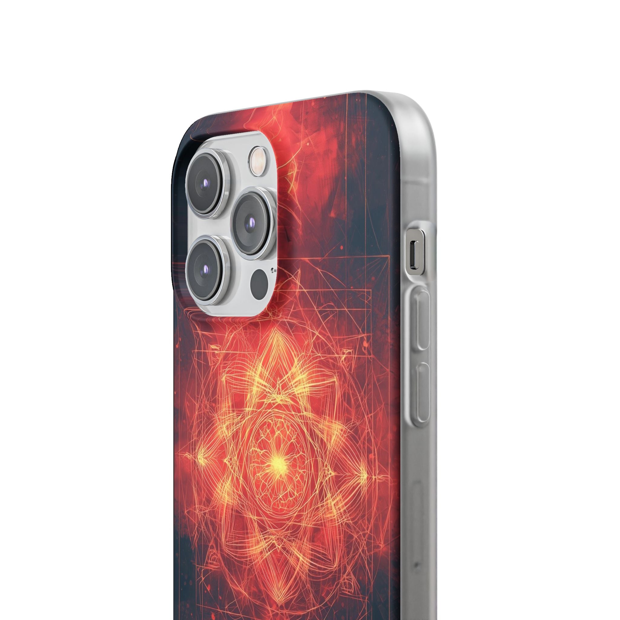 Radiant Mandala iPhone 14 Pro Max Skal - Mjuk