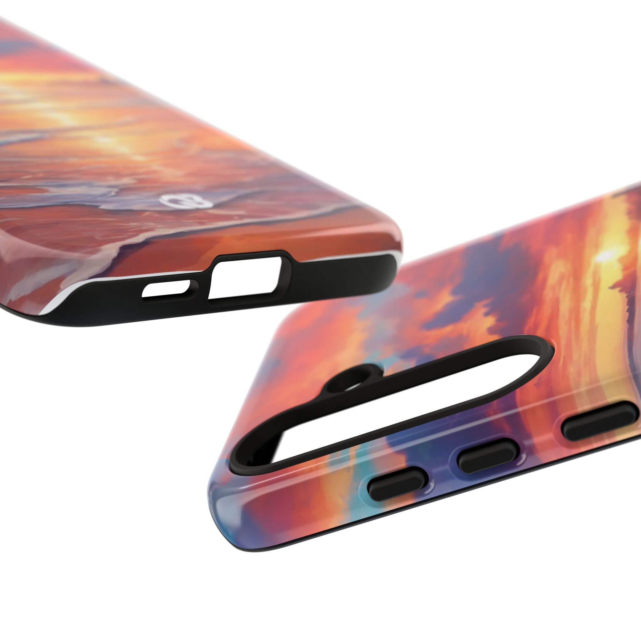 Crimson Shore Horizon · Tough Phone Case for Samsung