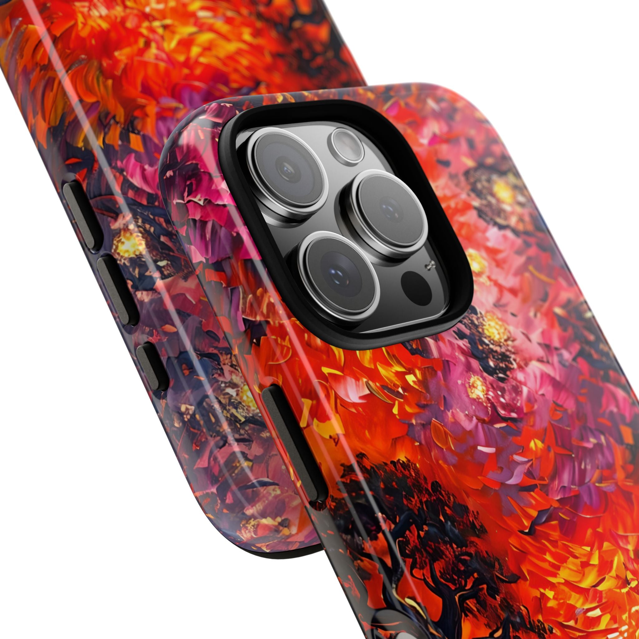 Molten Sky Tree · Tough Handyhülle für iPhone