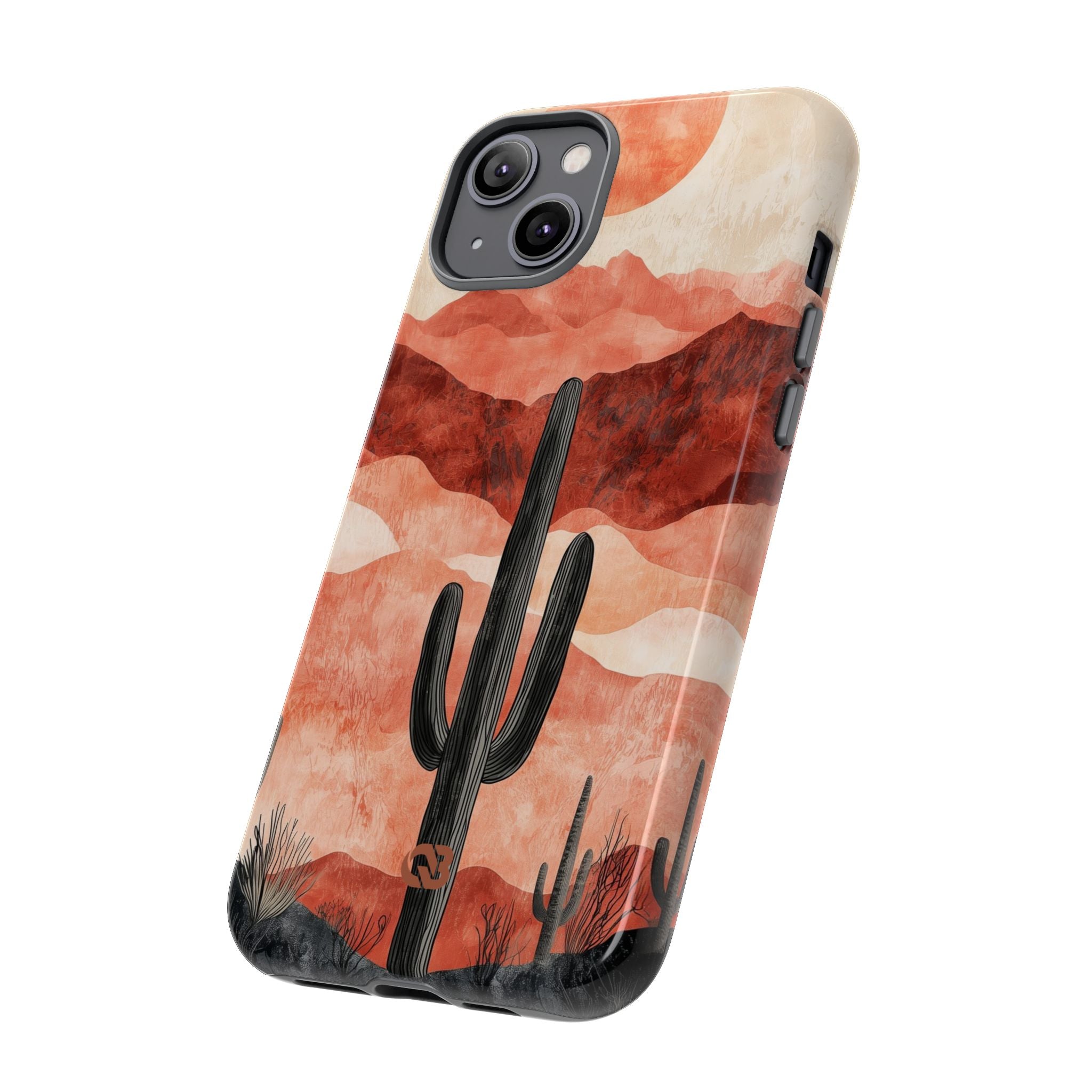 Terracotta Desert Sun · Tough Phone Case for iPhone