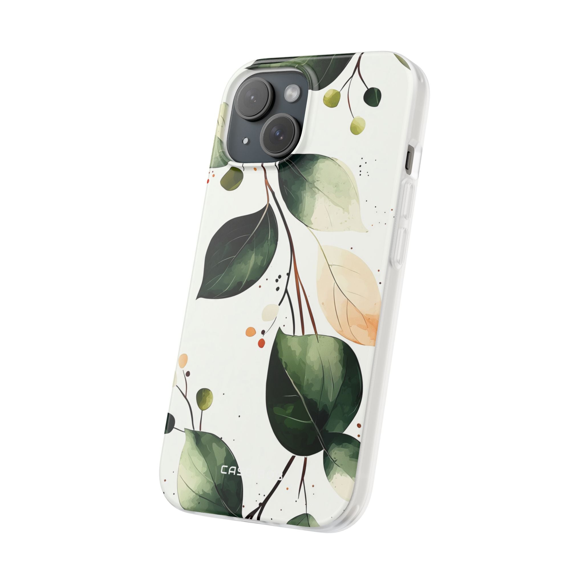 Greenberry Branch iPhone 15 Case - Soft