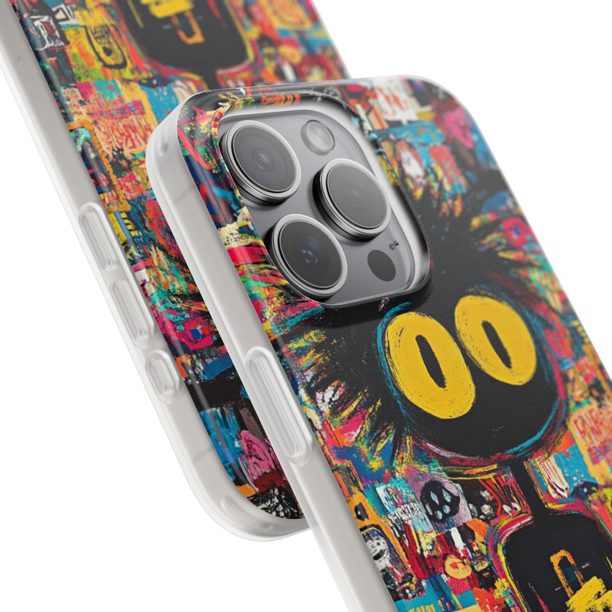 Spiky Shadow iPhone 15 Pro Max Case - Soft