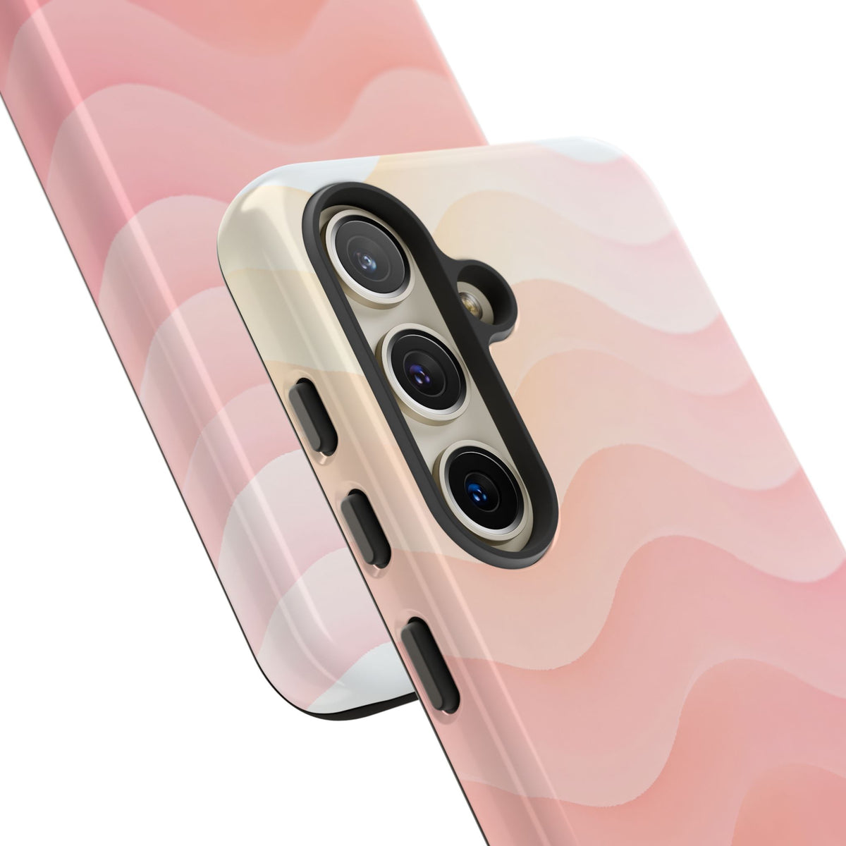 Blush Horizon Waves · Tough Phone Case for Samsung · Pink