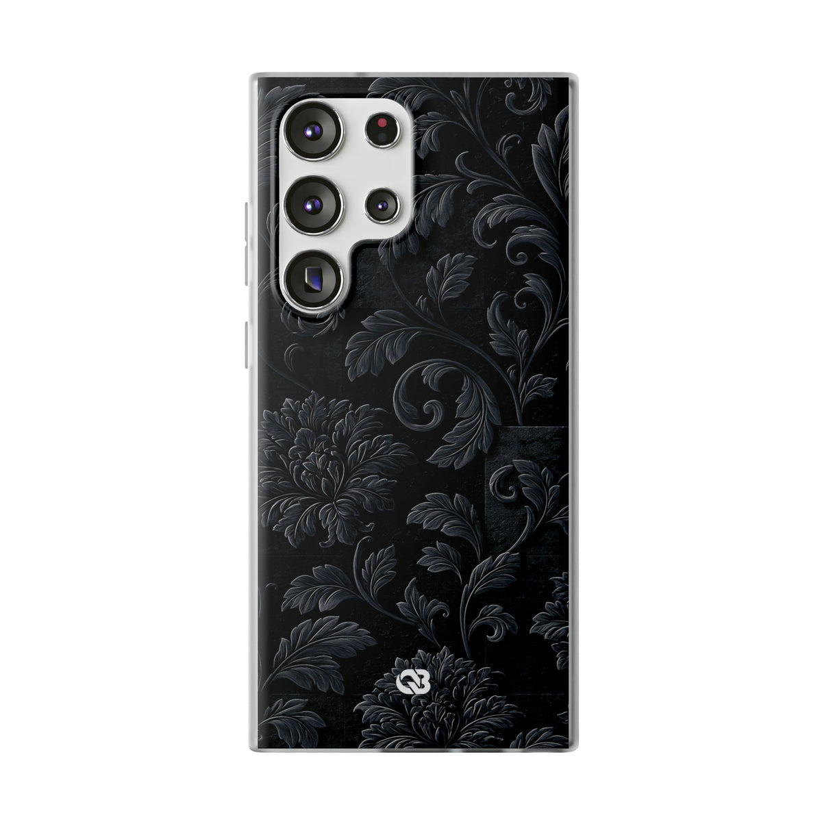 Obsidian Damask · Lite Phone Case for Samsung · Black
