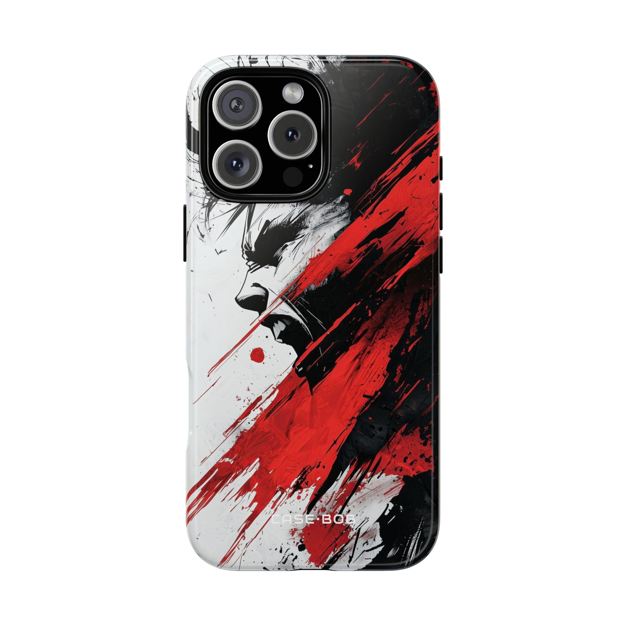 Yelling Profil Explosions iPhone 16 Pro Max Case - Tough