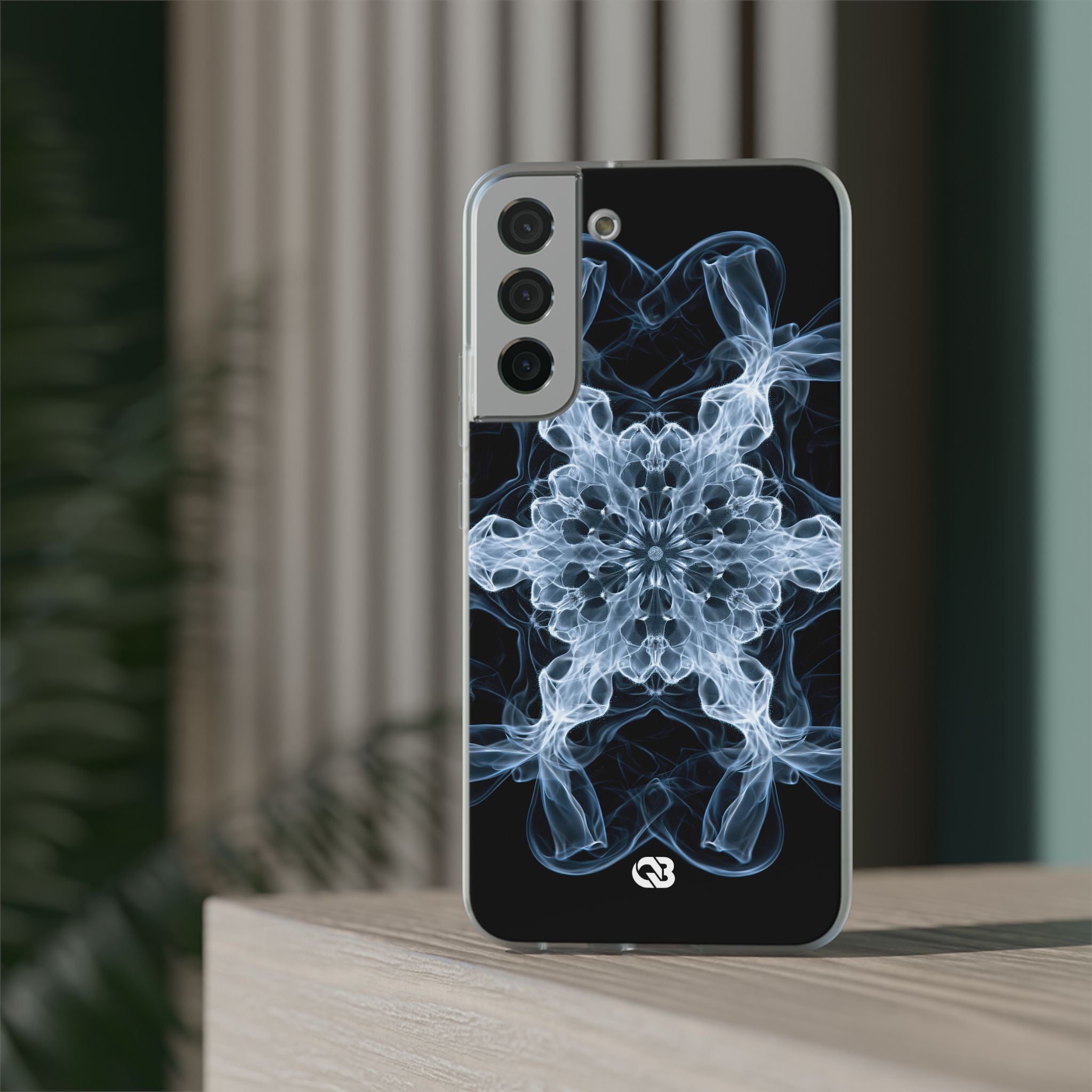 Blue Lite Phone Case for Samsung - Glacial Smoke Crown