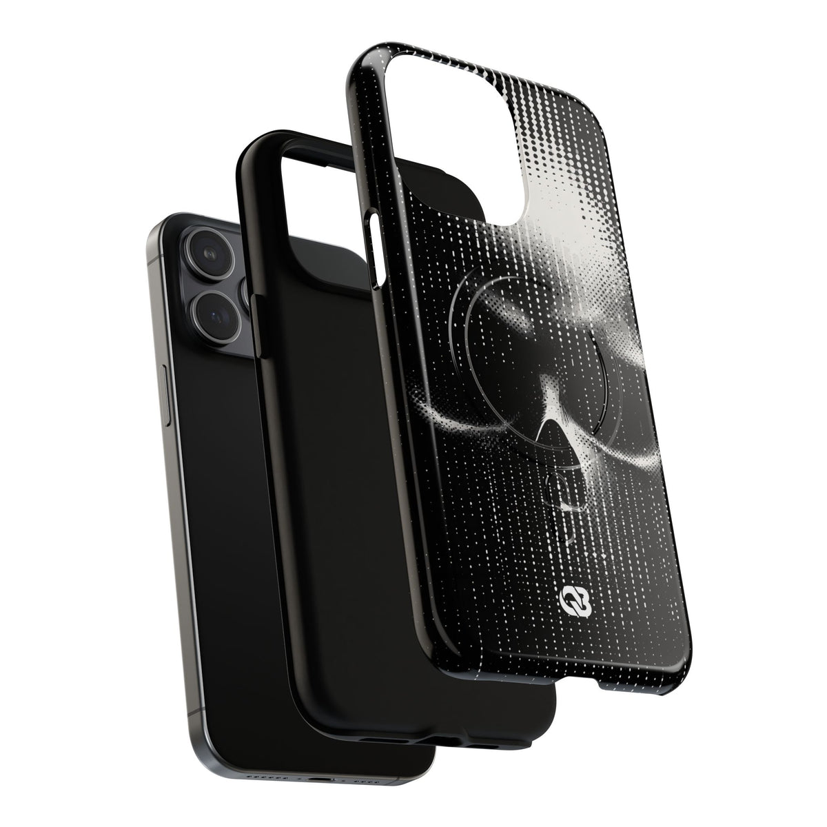 Raster Phantom · Tough 2.0 Magnetic Phone Case for iPhone · Black