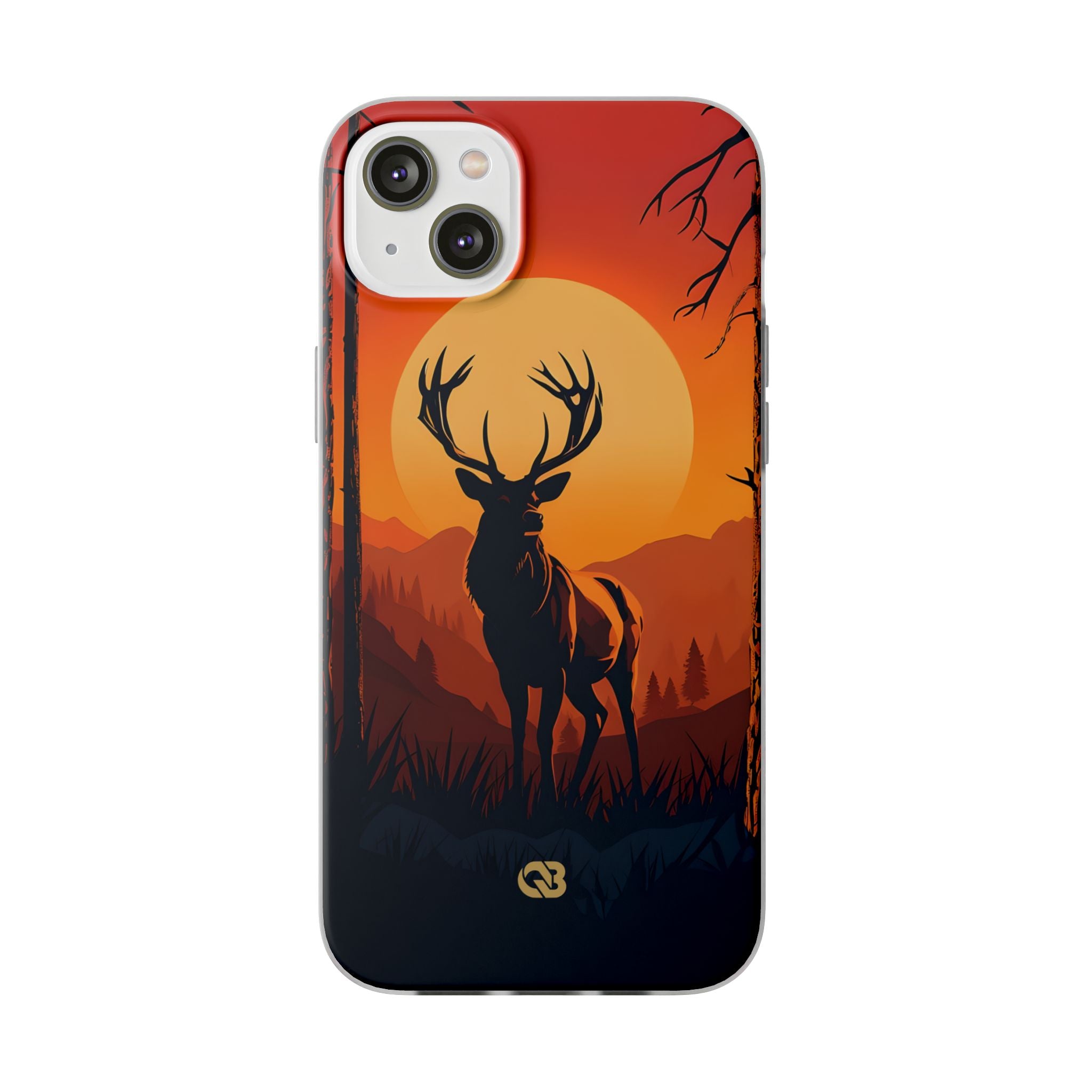 Amber Ridge Stag · Soft Phone Case for iPhone