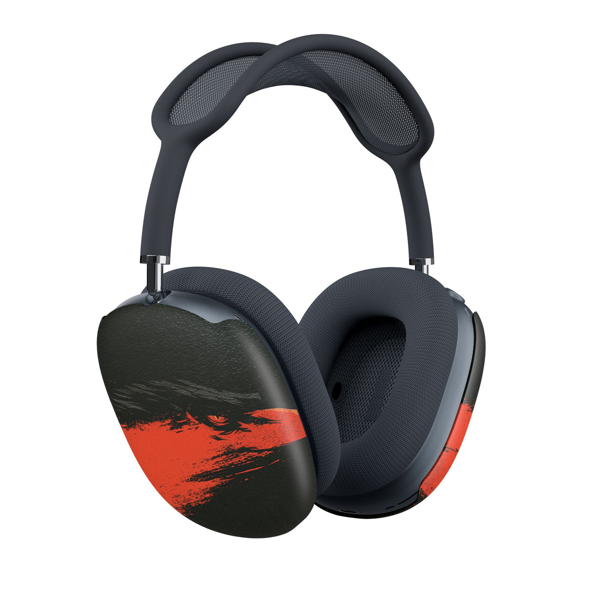 Crimson Raptor Noir · Hard Case for AirPods Max · Black