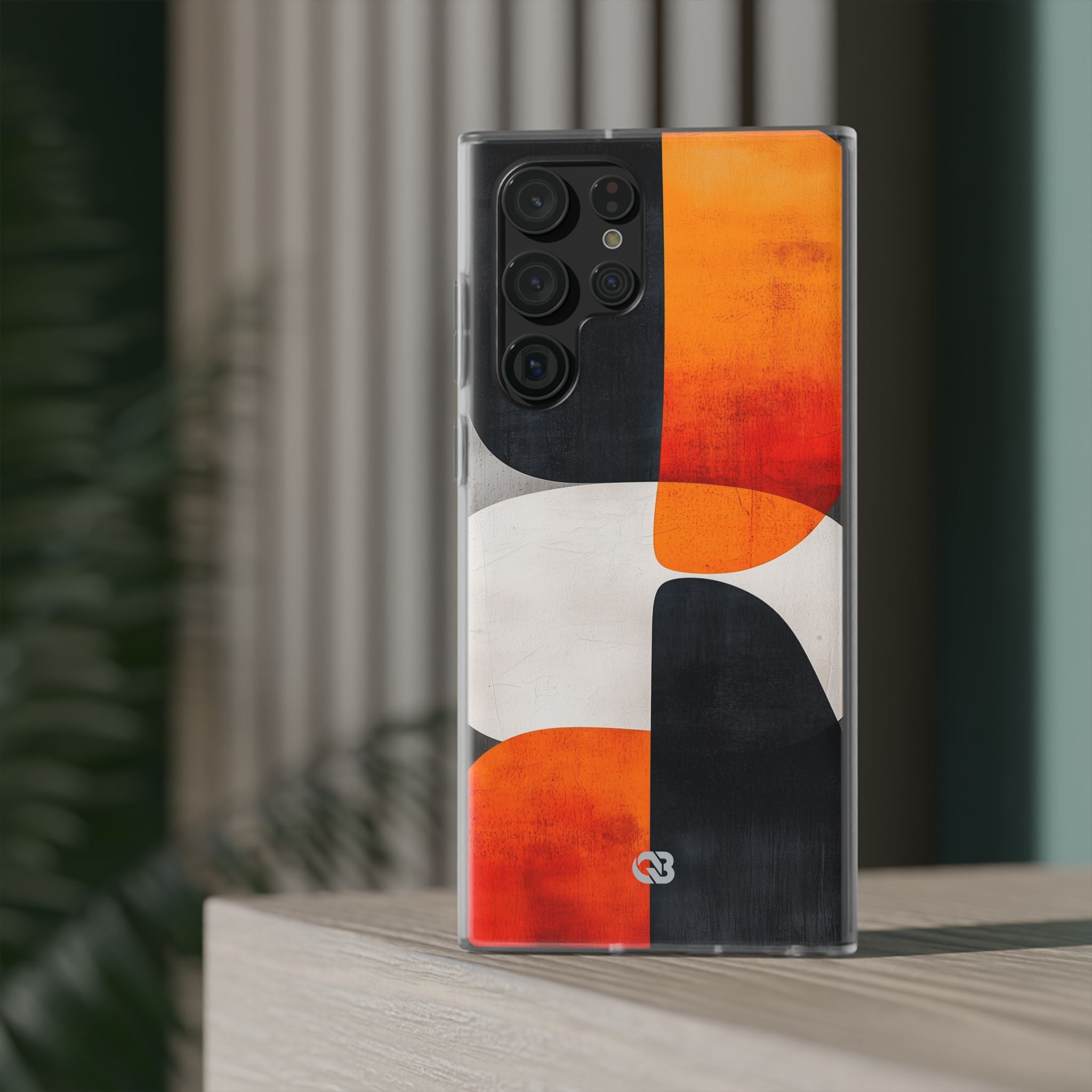 Burnt Amber Flow · Soft Phone Case for Samsung