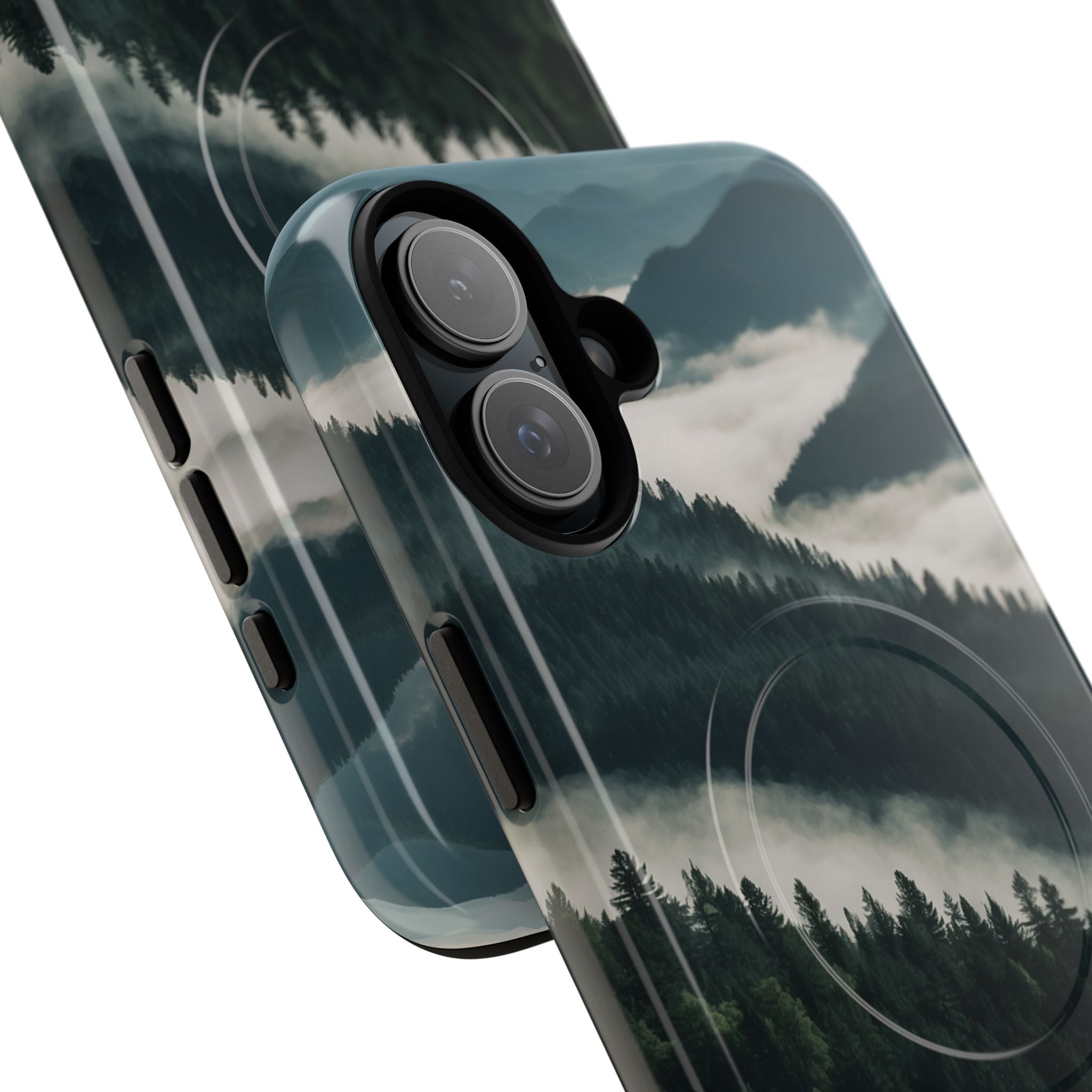 Misty Pine Peaks · Tough+ Phone Case for iPhone · Magsafe