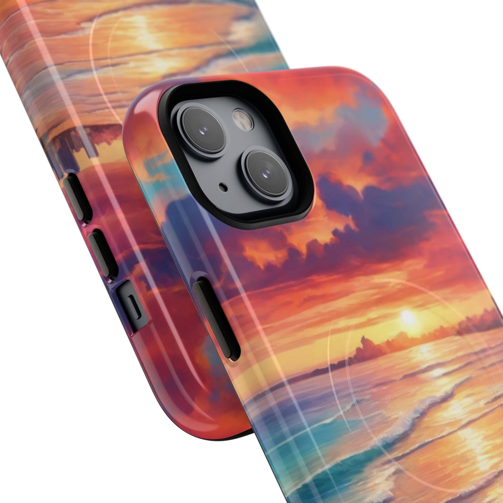 Crimson Shore Horizon · Tough+ Phone Case for iPhone · Magsafe