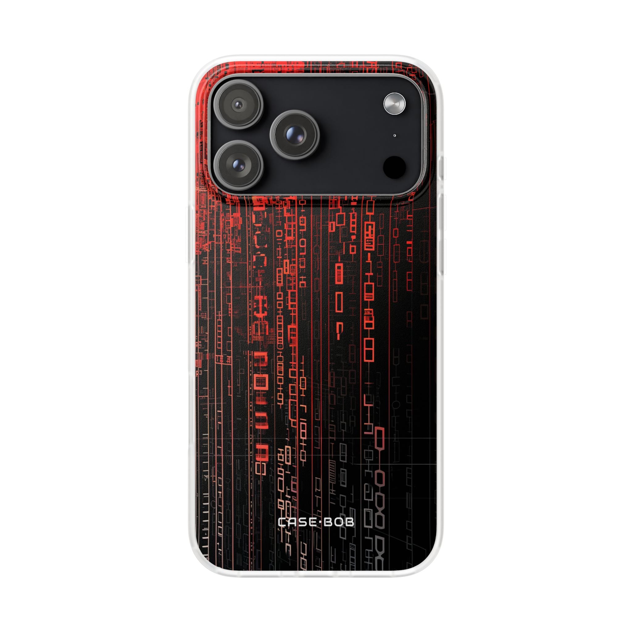 Crimson Glyphs iPhone 17 Pro Max Case - Soft - CASE•BOB