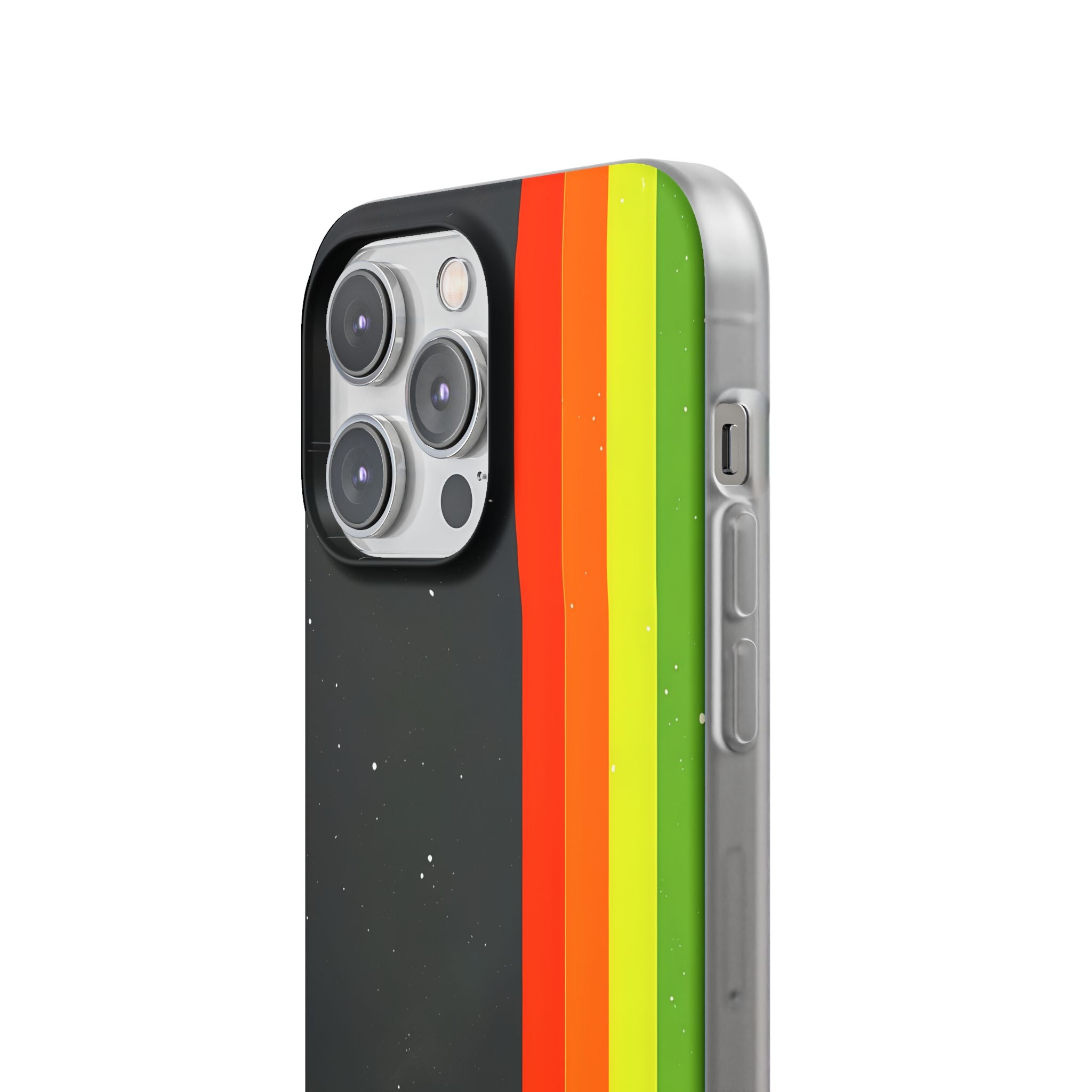 Taivaalliset raidat iPhone 14 Pro Max -pehmeä suojakotelo