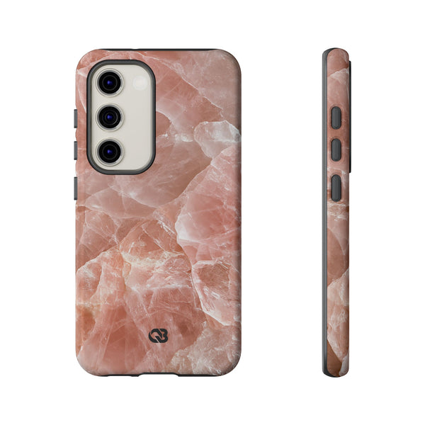 Rose Quartz Facet · Tough Phone Case for Samsung · Pink