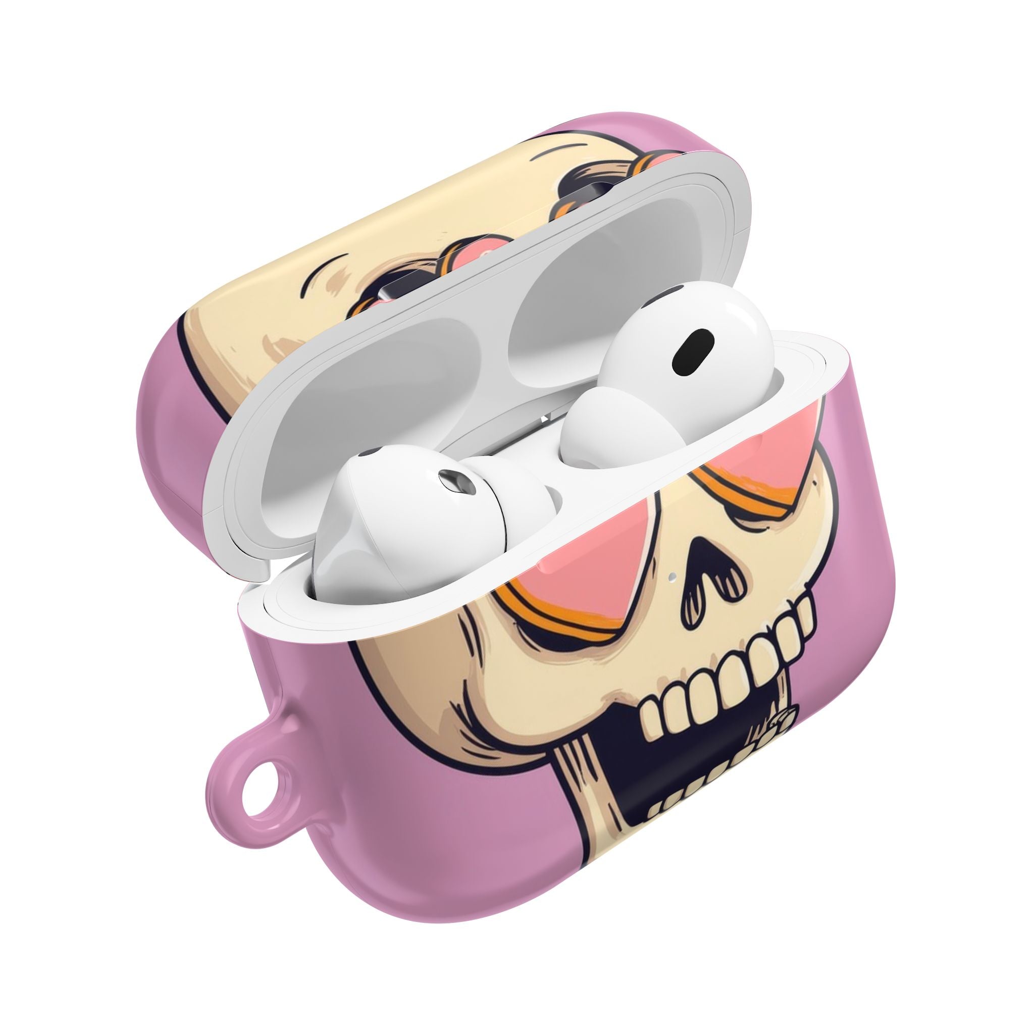 Heart Eyes Skull - AirPods Case