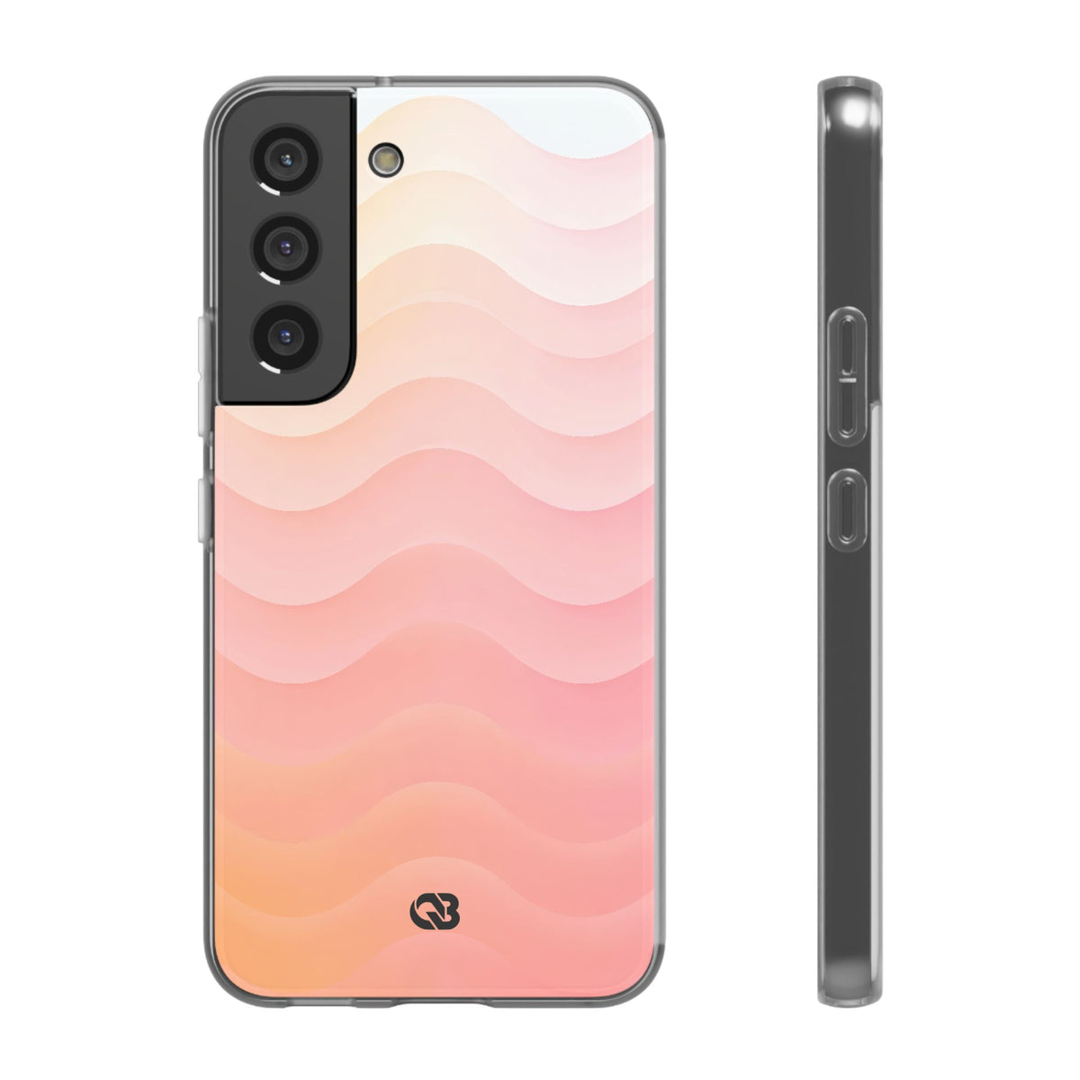 Blush Horizon Waves · Lite Phone Case for Samsung · Pink