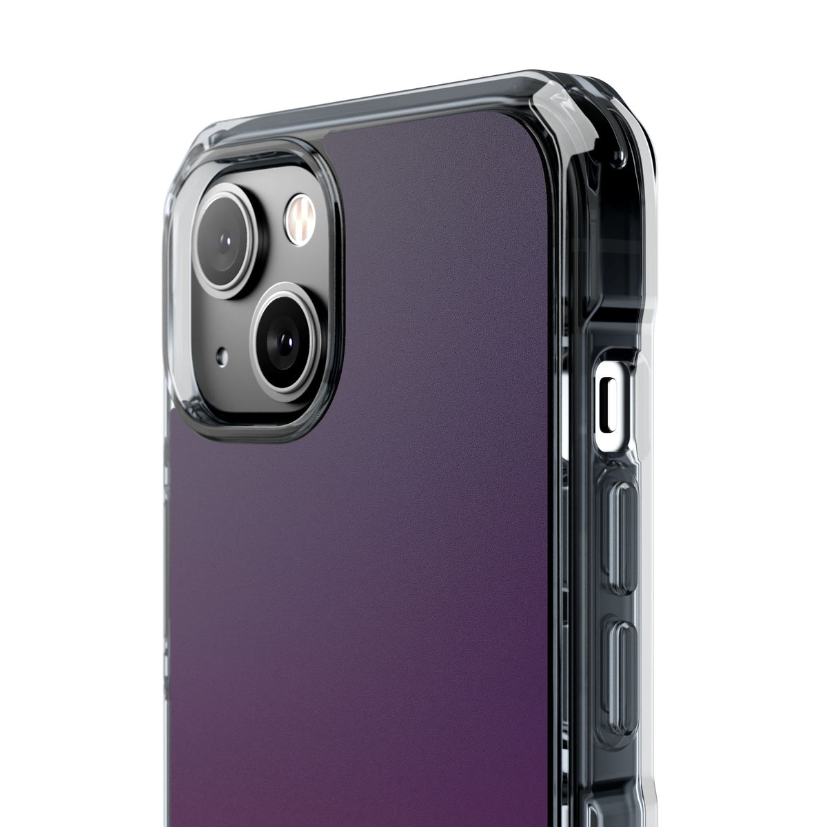 Velvet Dusk · Clear Impact Magnetic Phone Case for iPhone · Purple