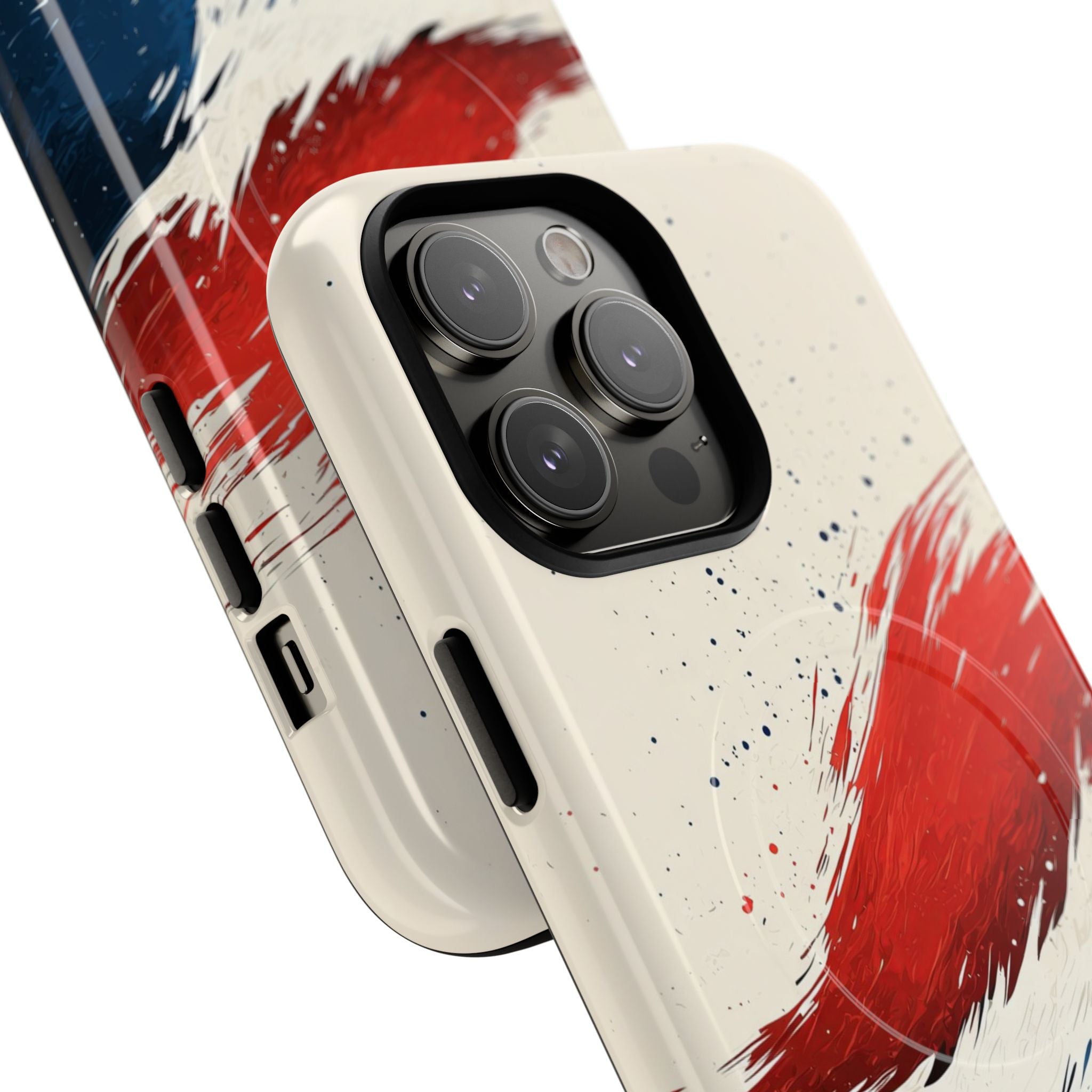 Red Surge iPhone 14 Pro Max -kovauskuori - Tough+