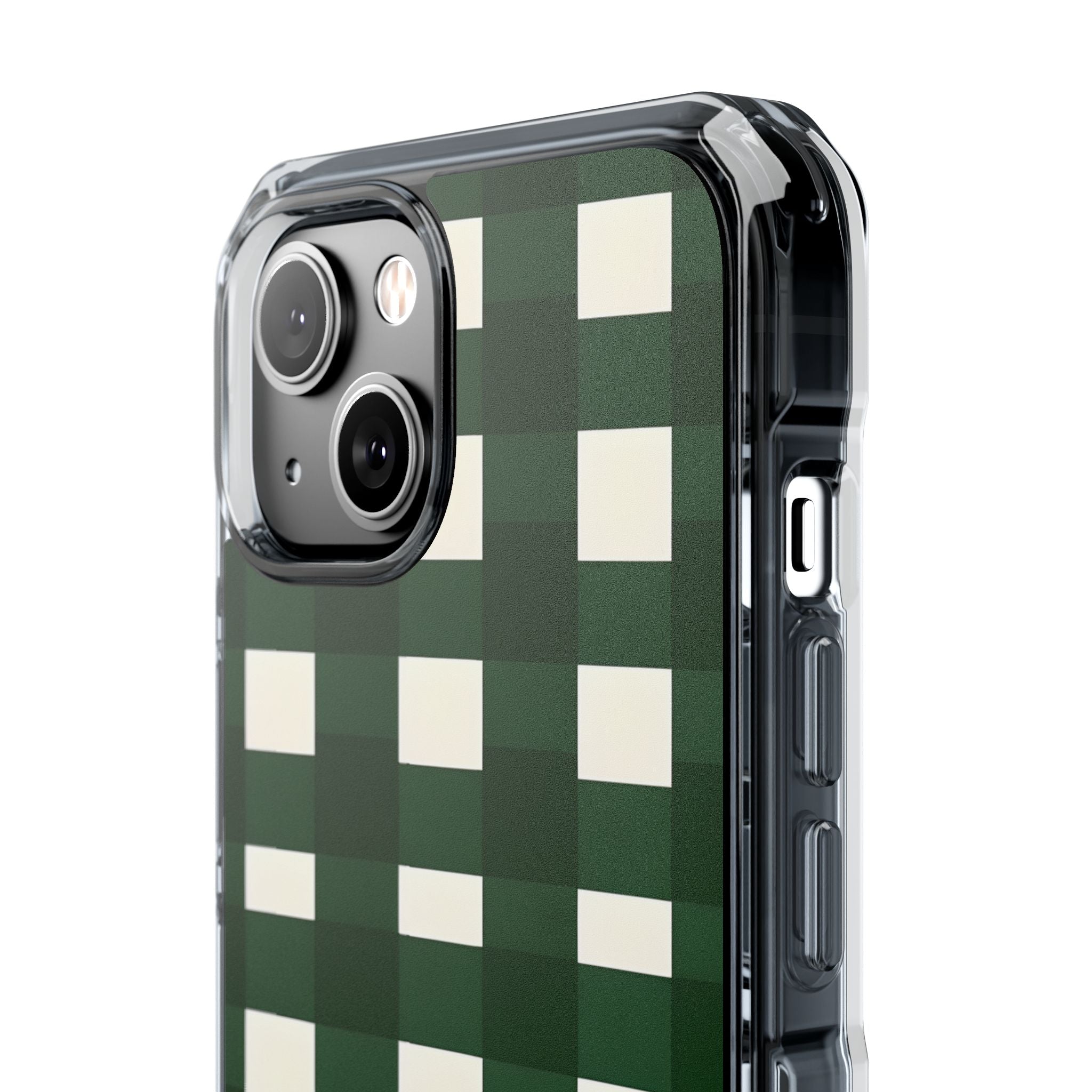 Hunter Green Rutig · Impact Mobilskal för iPhone · Magsafe