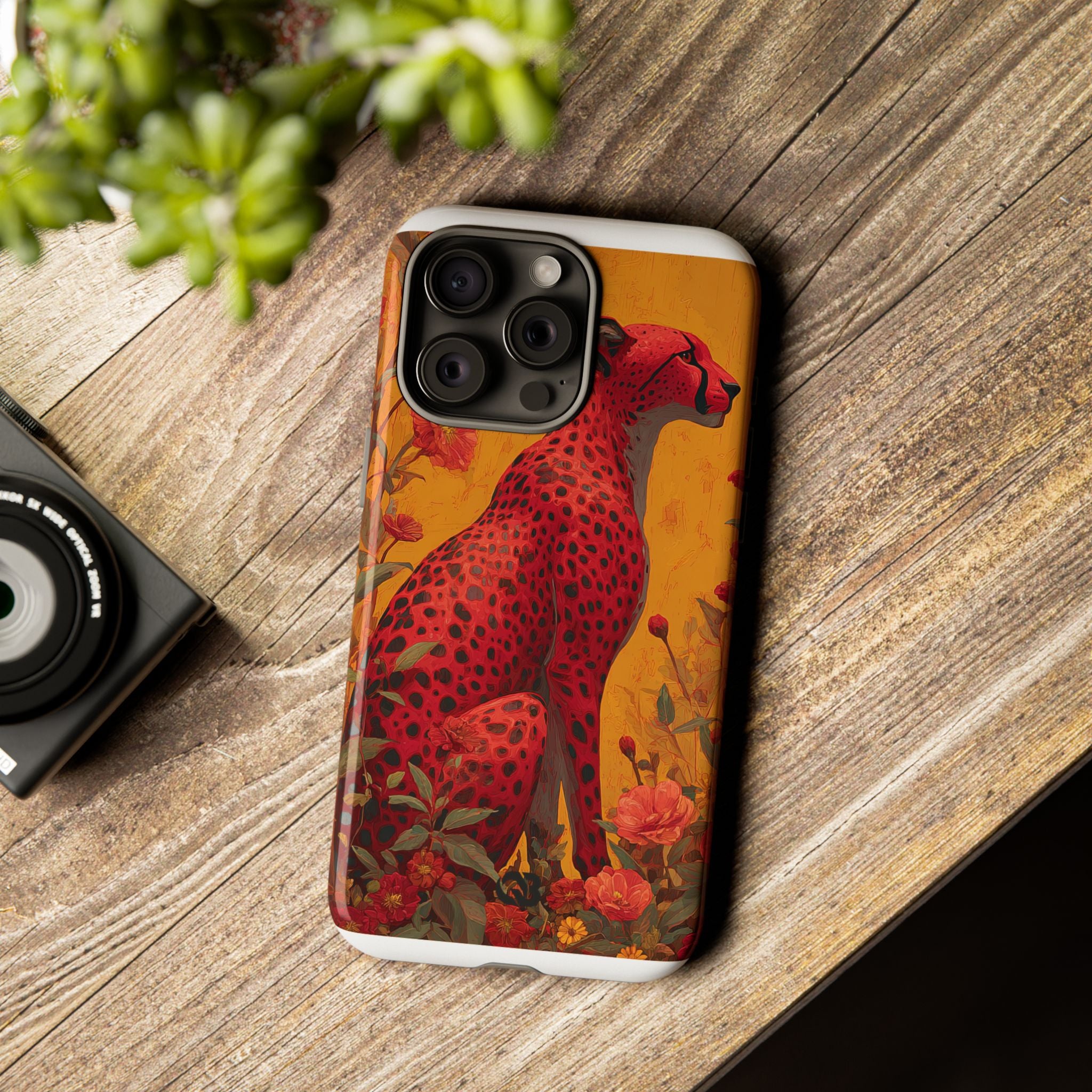 Scarlet Spotted Predator · Tough Phone Case for iPhone