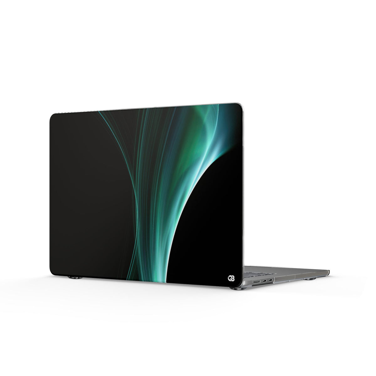 Emerald Lumen · Clear Hard Case for MacBook · Green