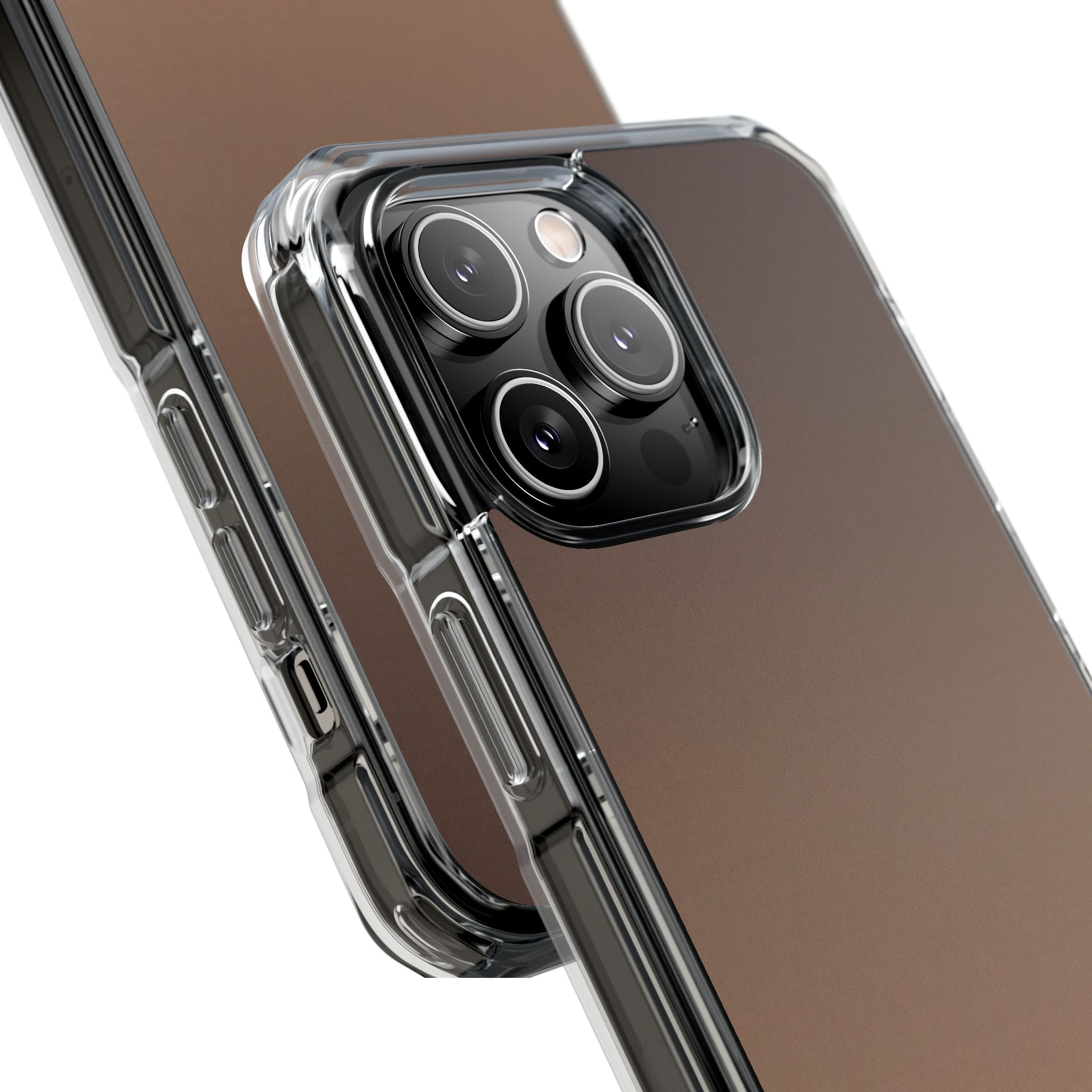 Brown Impact MagSafe Phone Case for iPhone - Smoked Caramel Fade