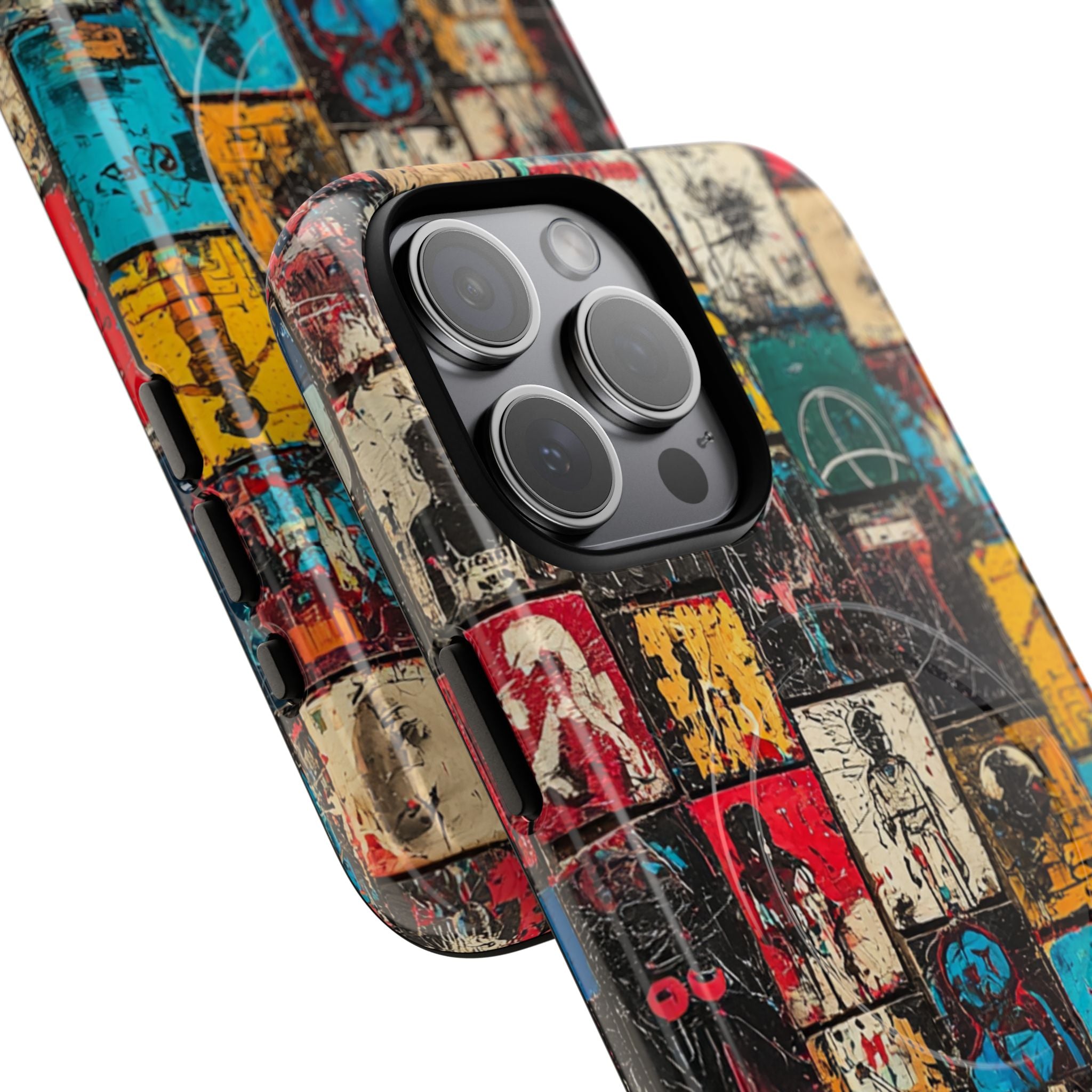 Figured Grid iPhone 15 Pro Max Case - Tough+