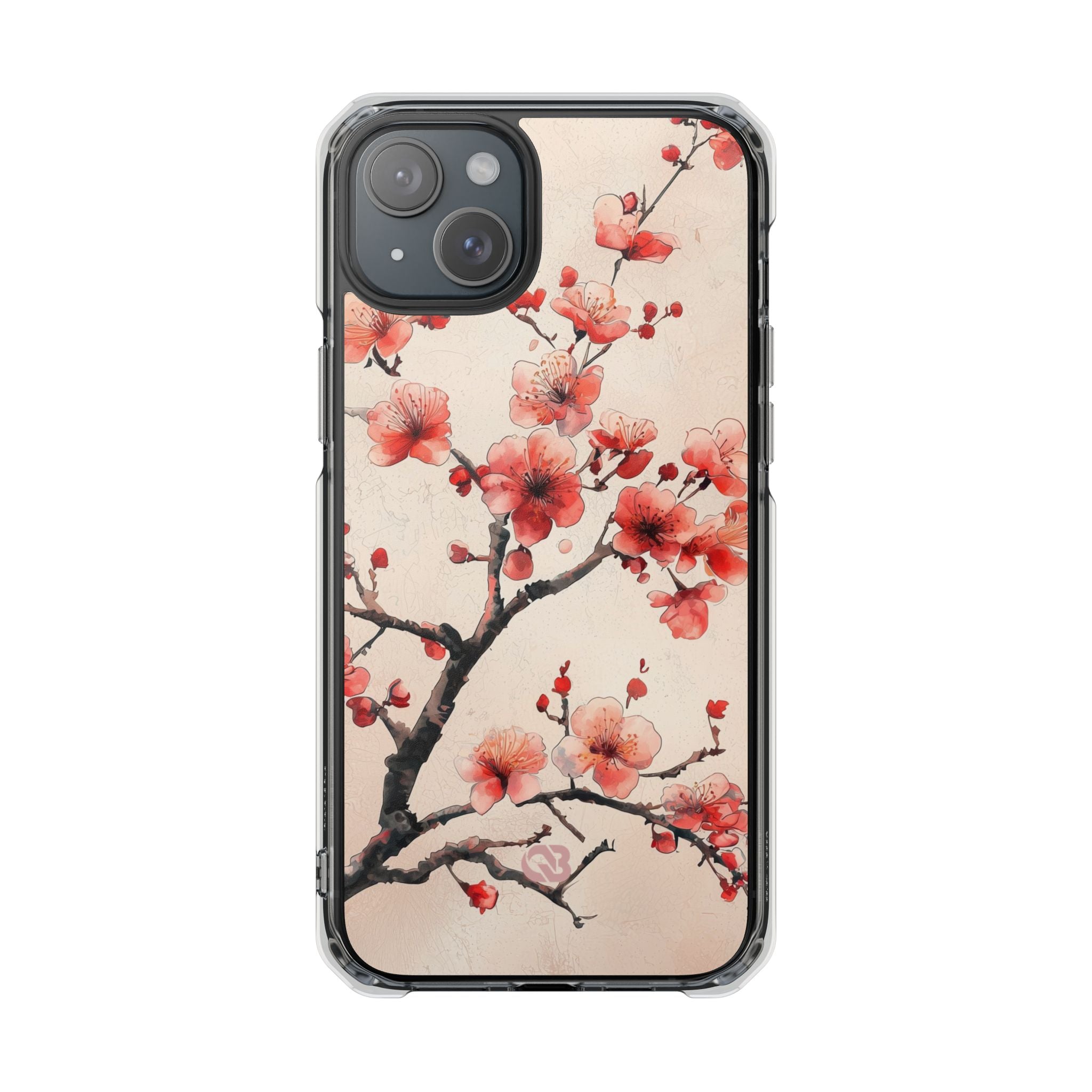 Crimson Silk Flora · Impact Handyhülle für iPhone · Magsafe