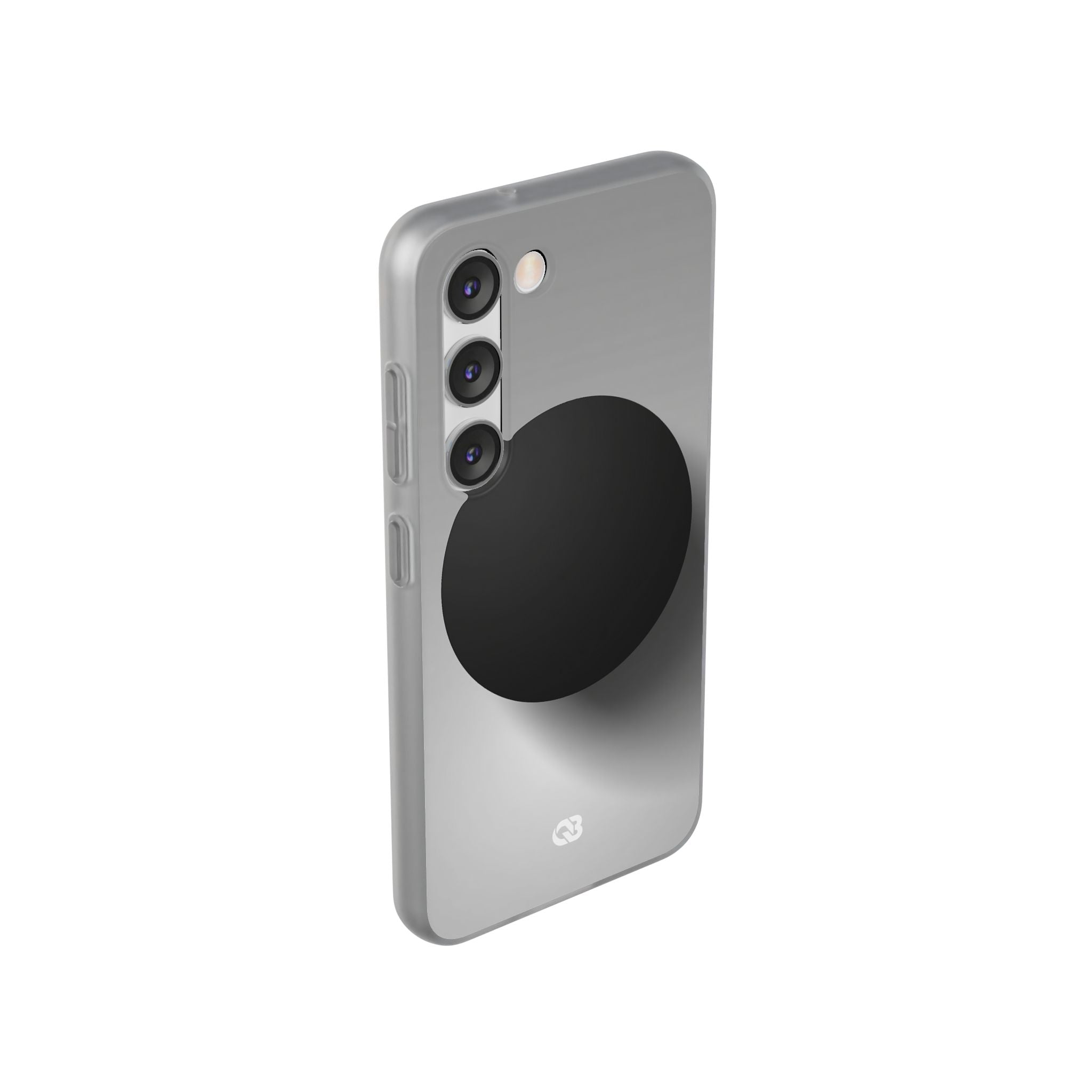 Grey Lite Phone Case for Samsung - Matte Onyx Sphere