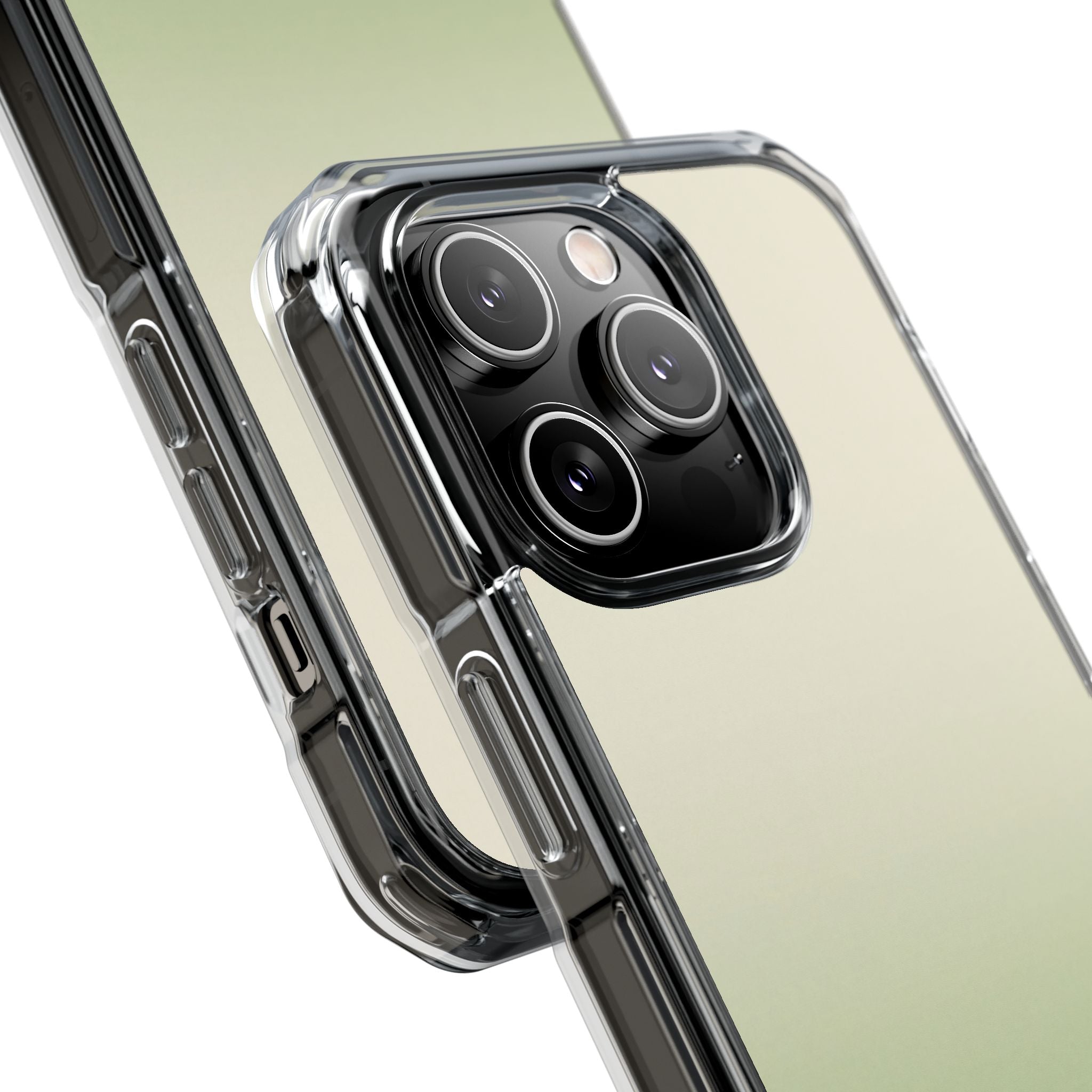 Green Impact MagSafe Phone Case for iPhone - Bone Sage Fade