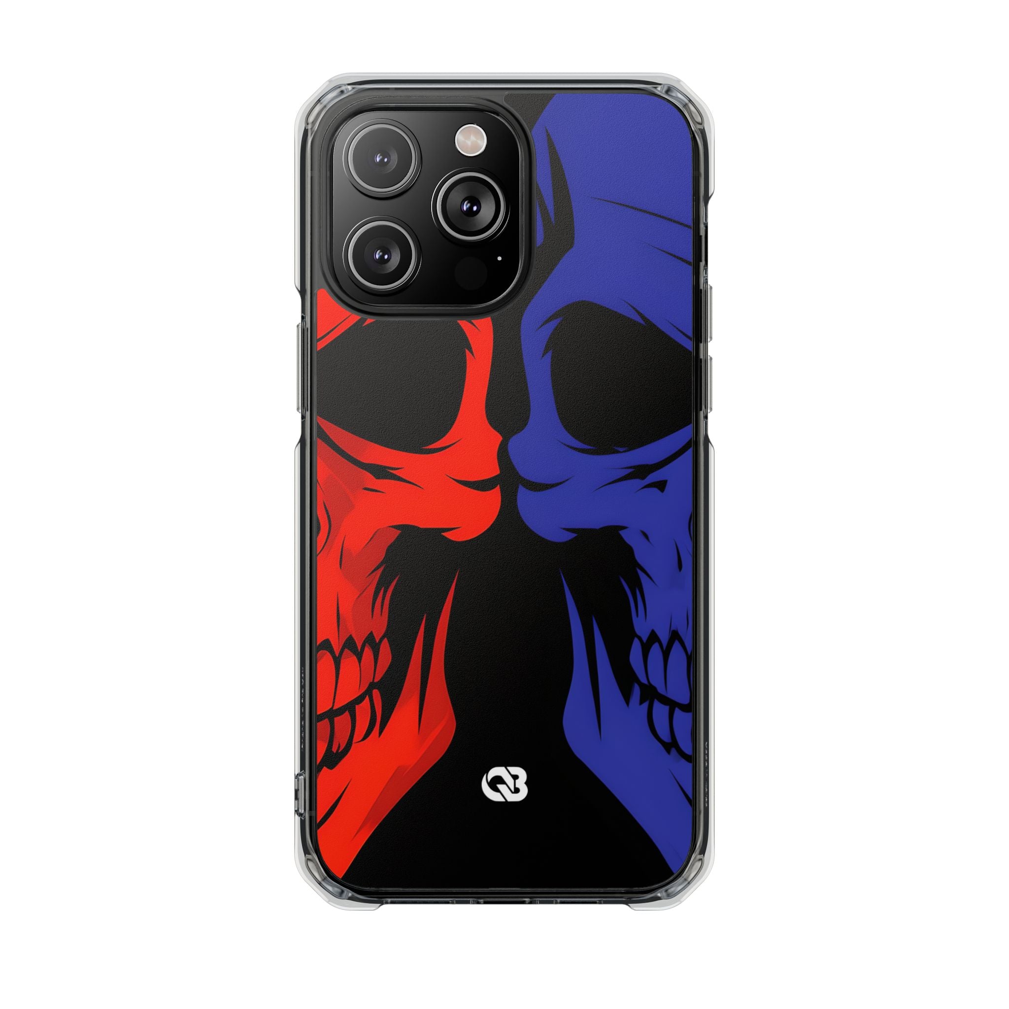 Crimson Cobalt Skulls · Impact Phone Case for iPhone · Magsafe