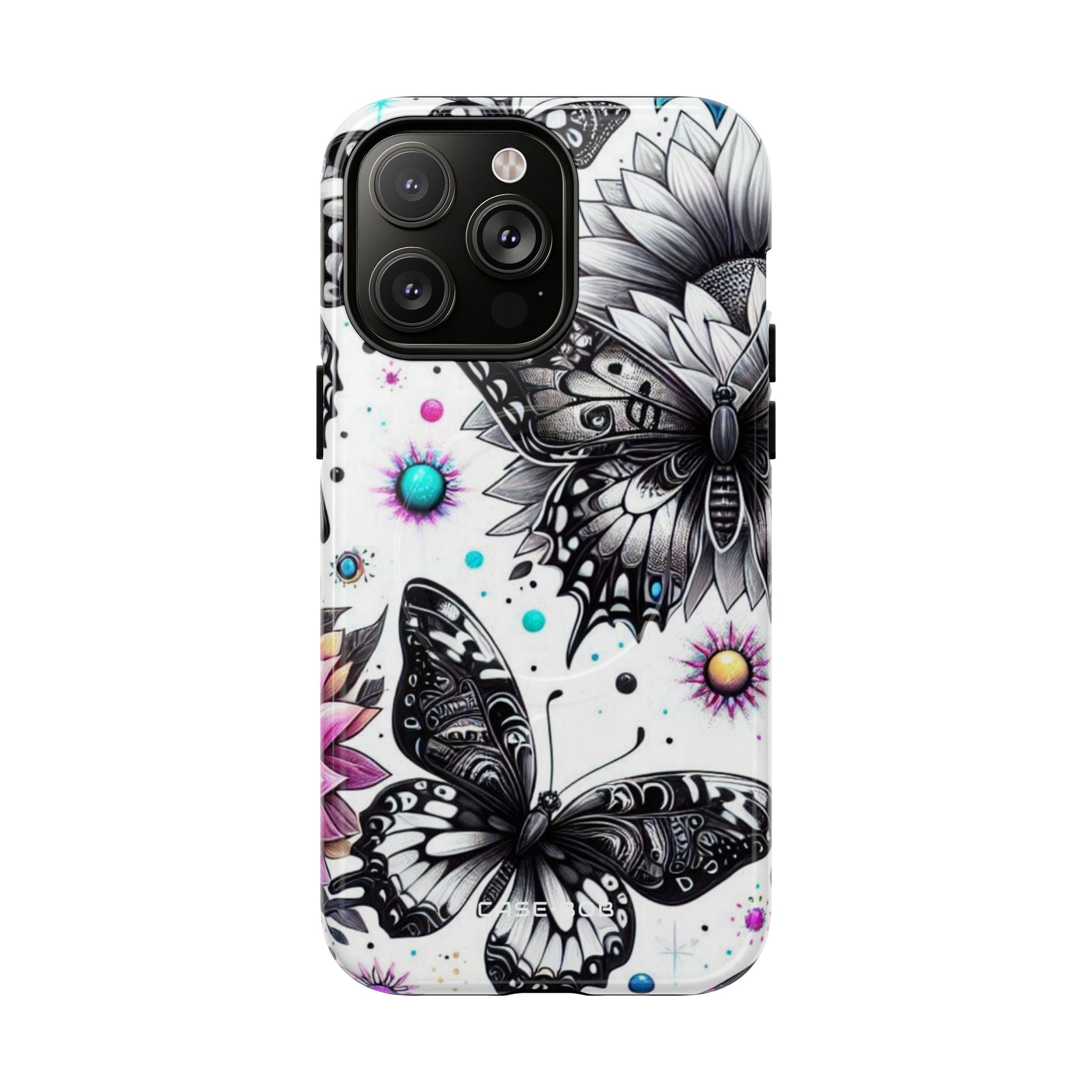 Butterfly Bloom iPhone 14 Pro Max Case - Tough+