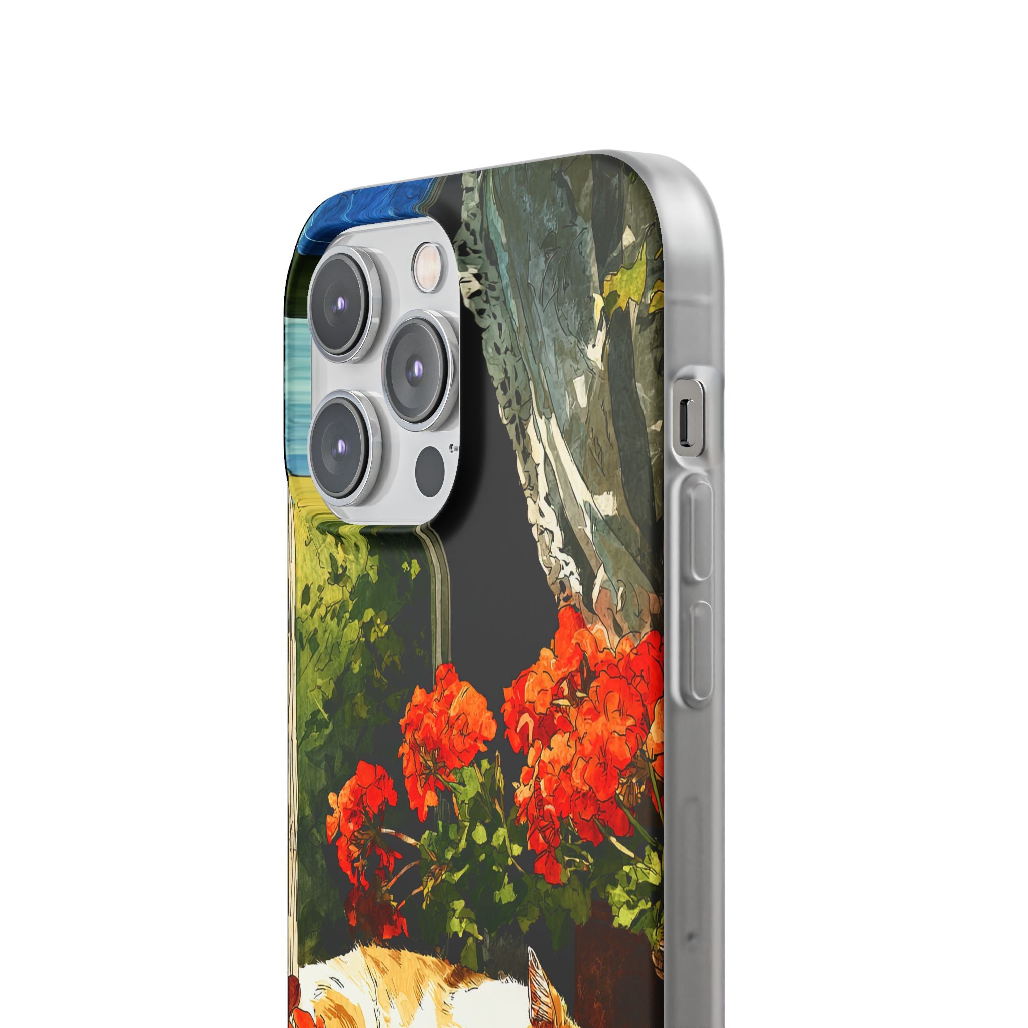 Sleeping Ginger Bloom · Soft Hoesje voor iPhone