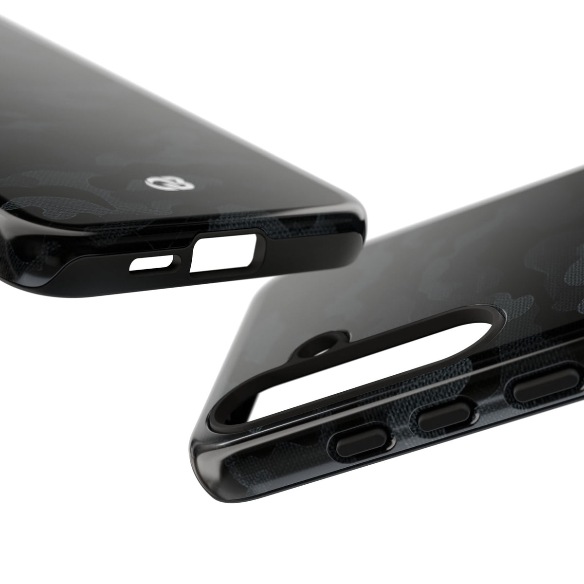 Blackout Urban Camo · Tough Phone Case for Samsung · Black