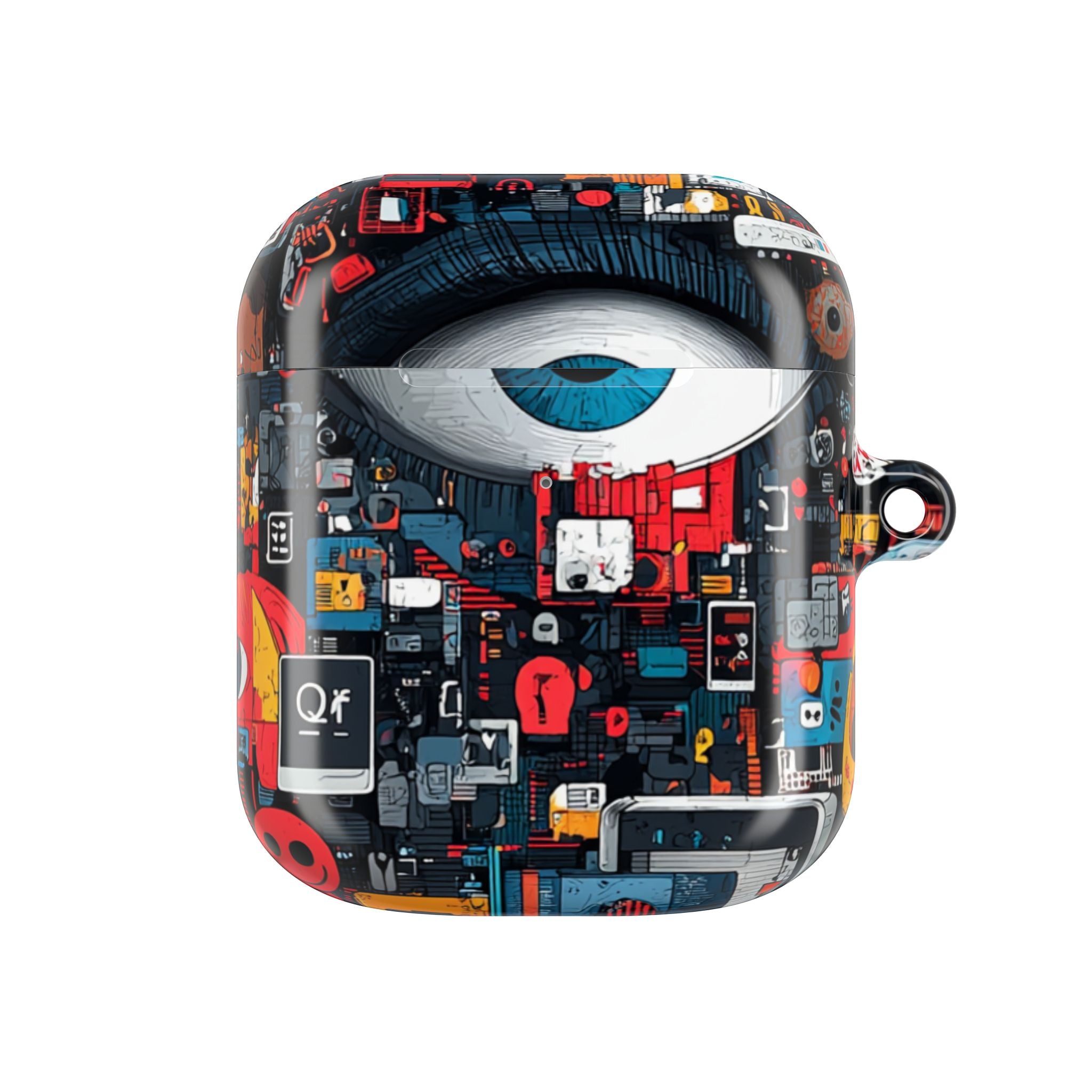 Blue Gaze Mosaic - AirPods Case