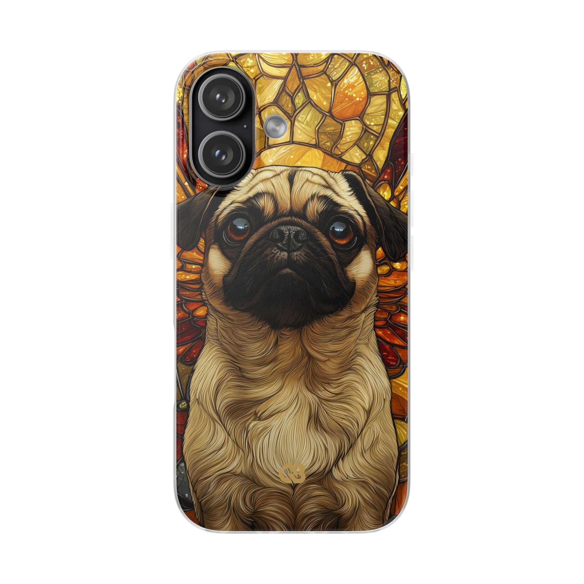 Amber Pug Divinity · Soft Case for iPhone