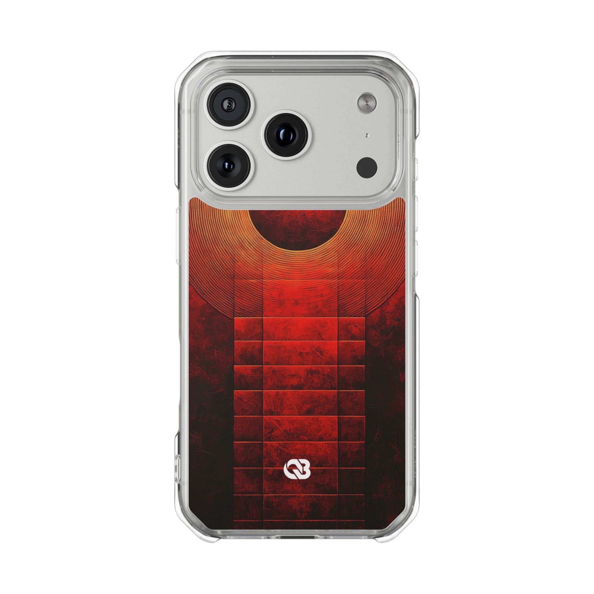 Crimson Solar Halo · Impact Phone Case for iPhone · Magsafe