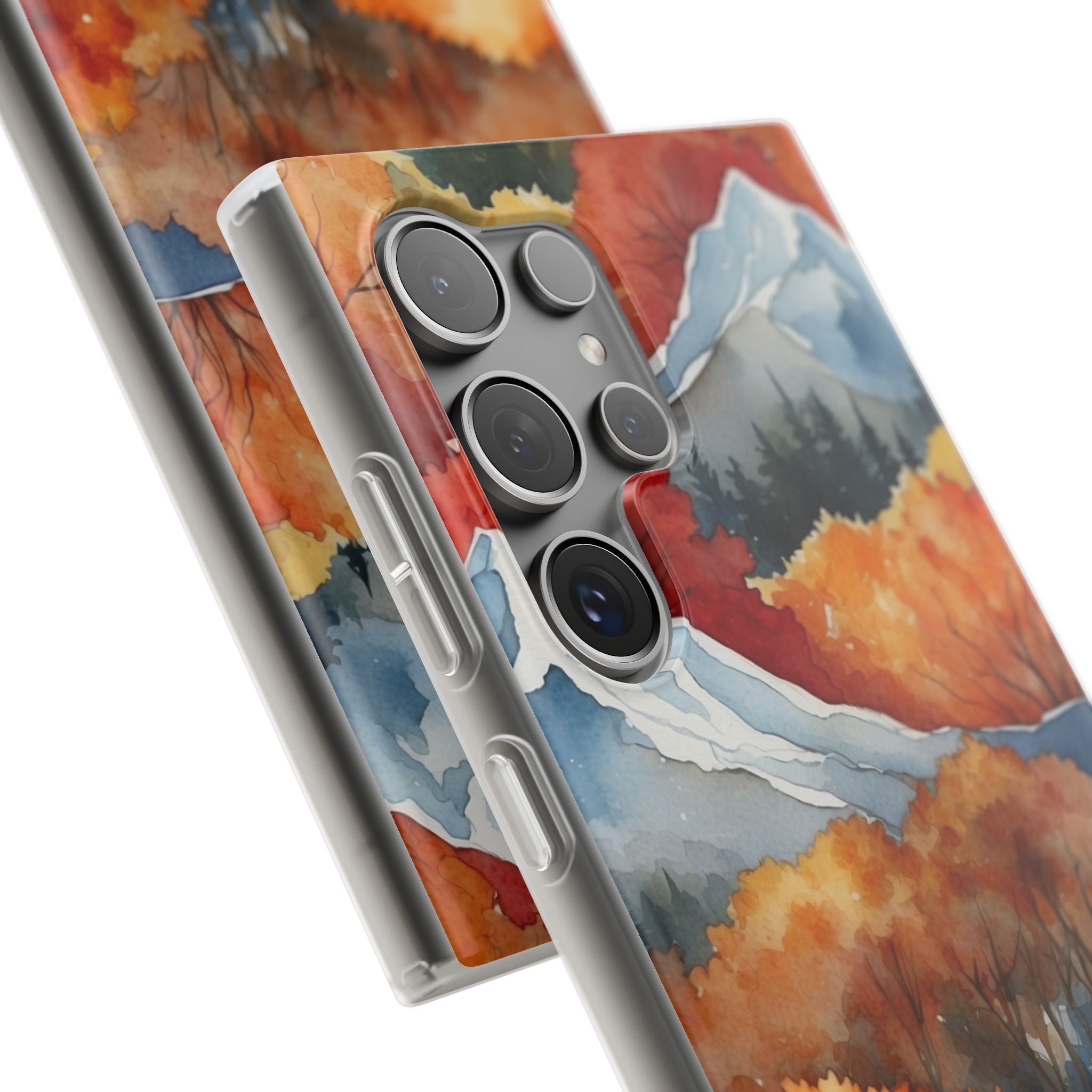 Snowcap Radiance Samsung S24 Ultra -pehmeä suojakotelo