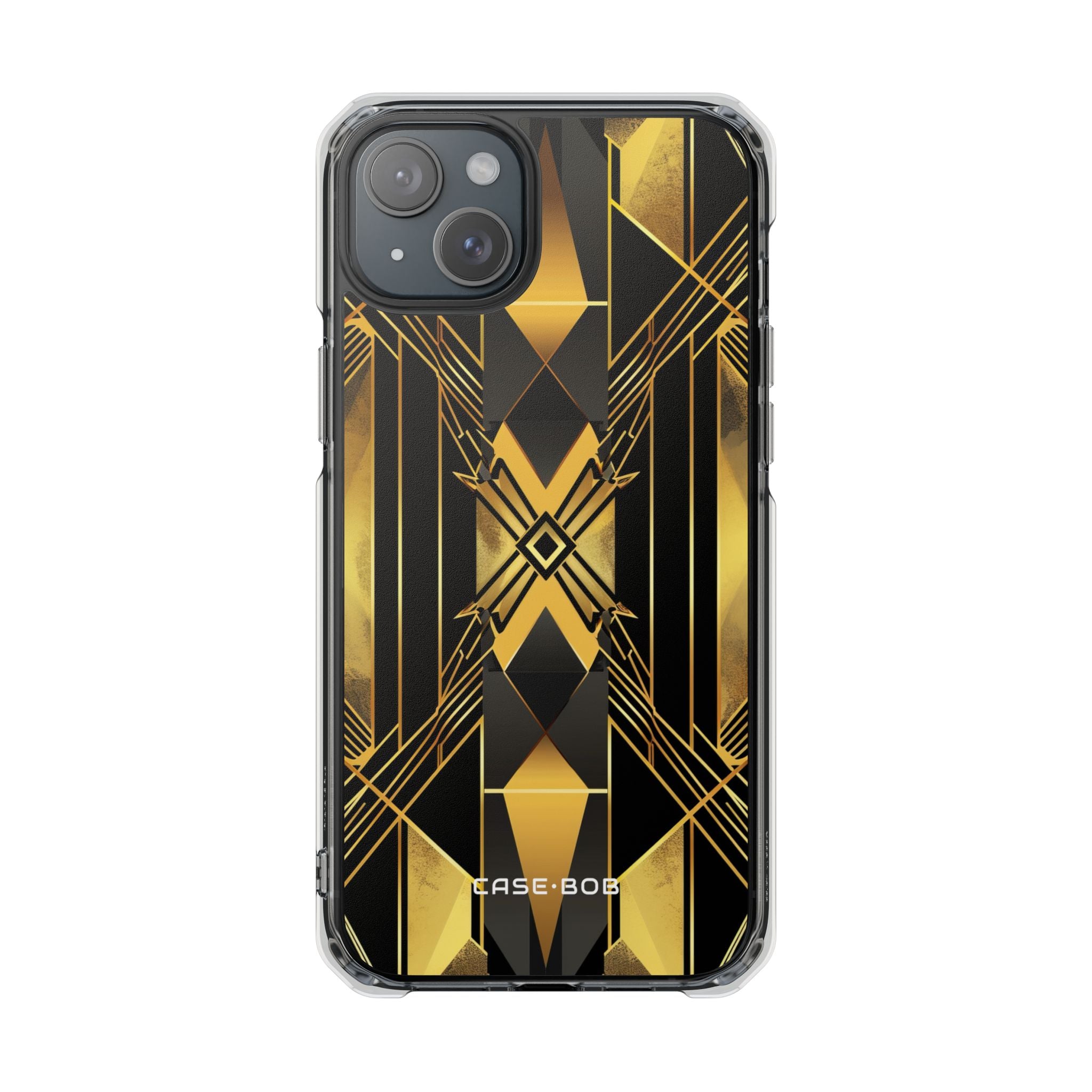 Golden Diamond Radiance iPhone 15 Plus Case - Impact