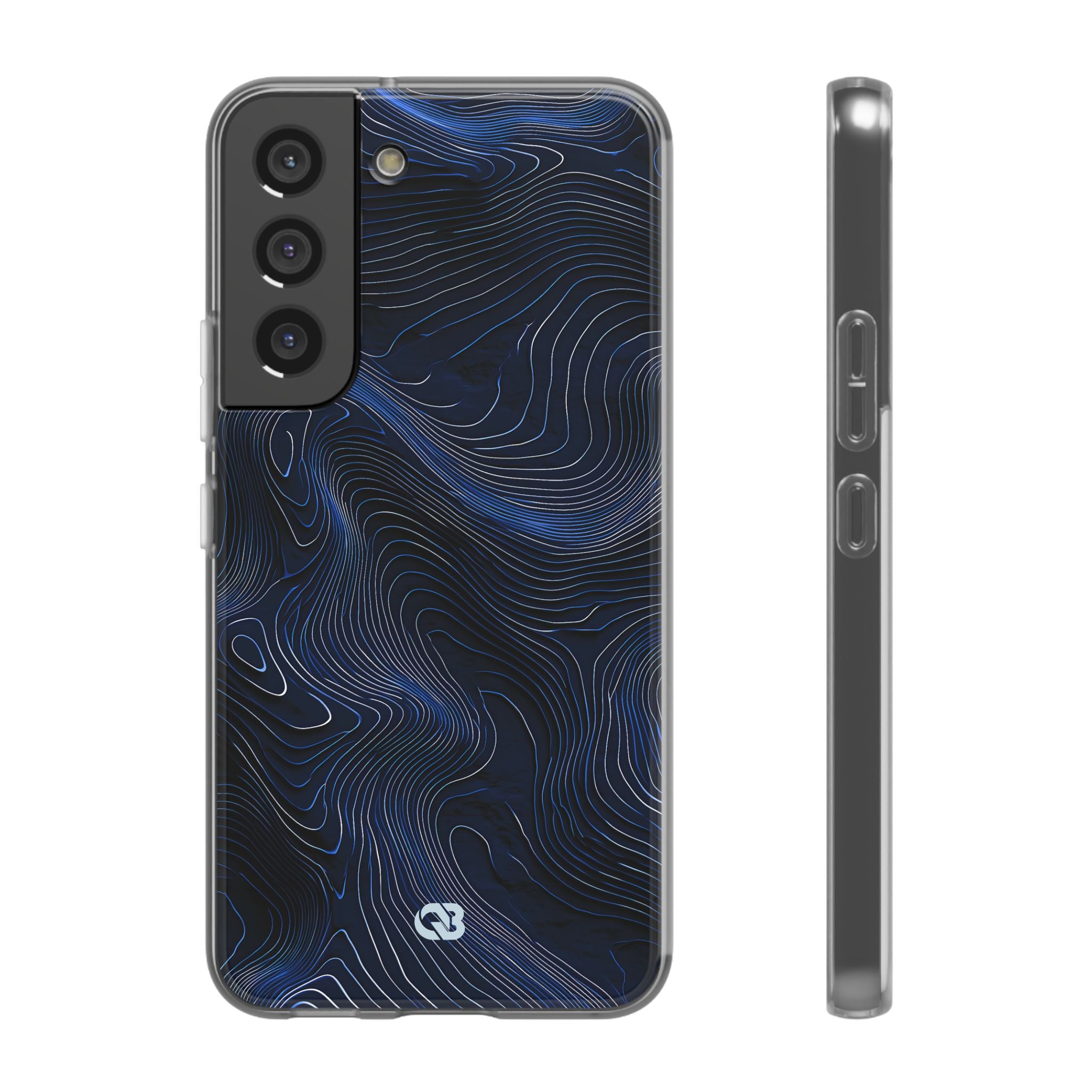 Blue Lite Phone Case for Samsung - Cobalt Contour Ridge