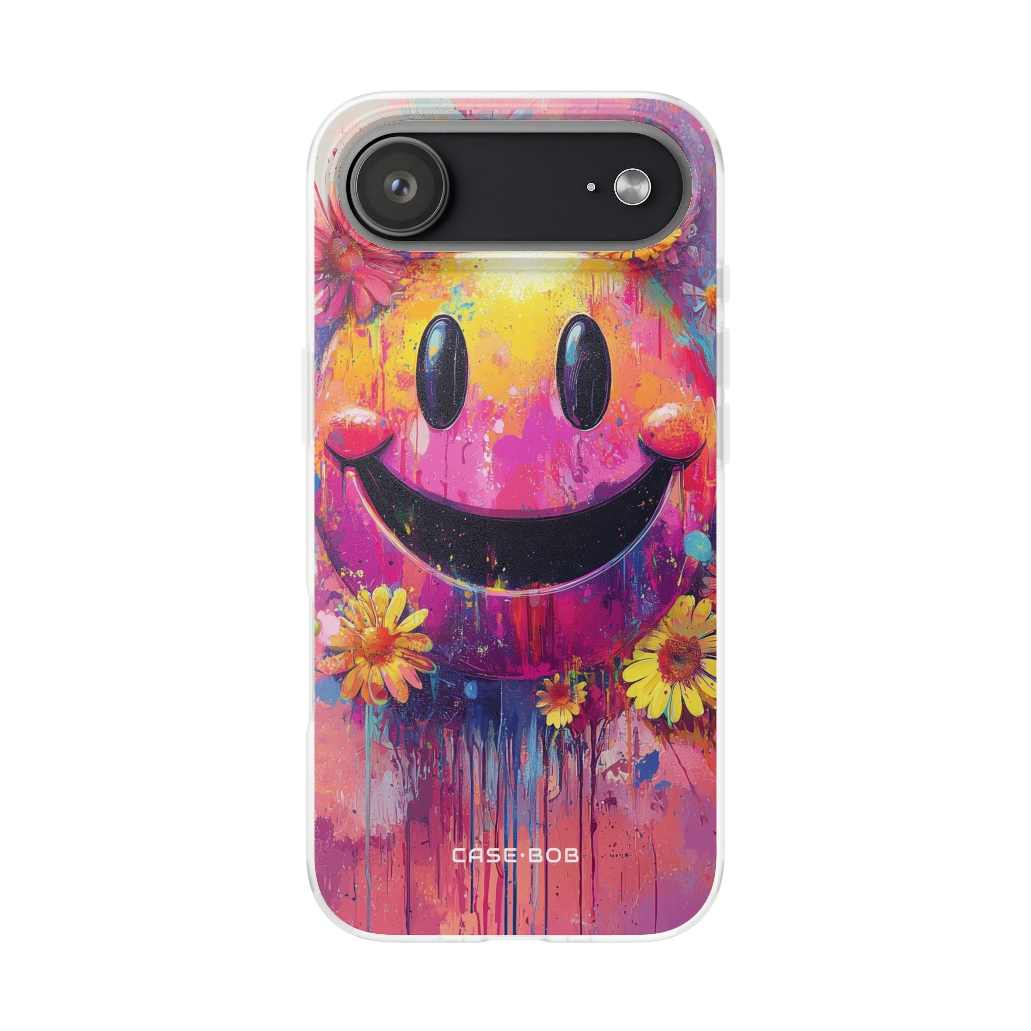 Smiley Bloom iPhone 17 Air Case - Soft - CASE•BOB
