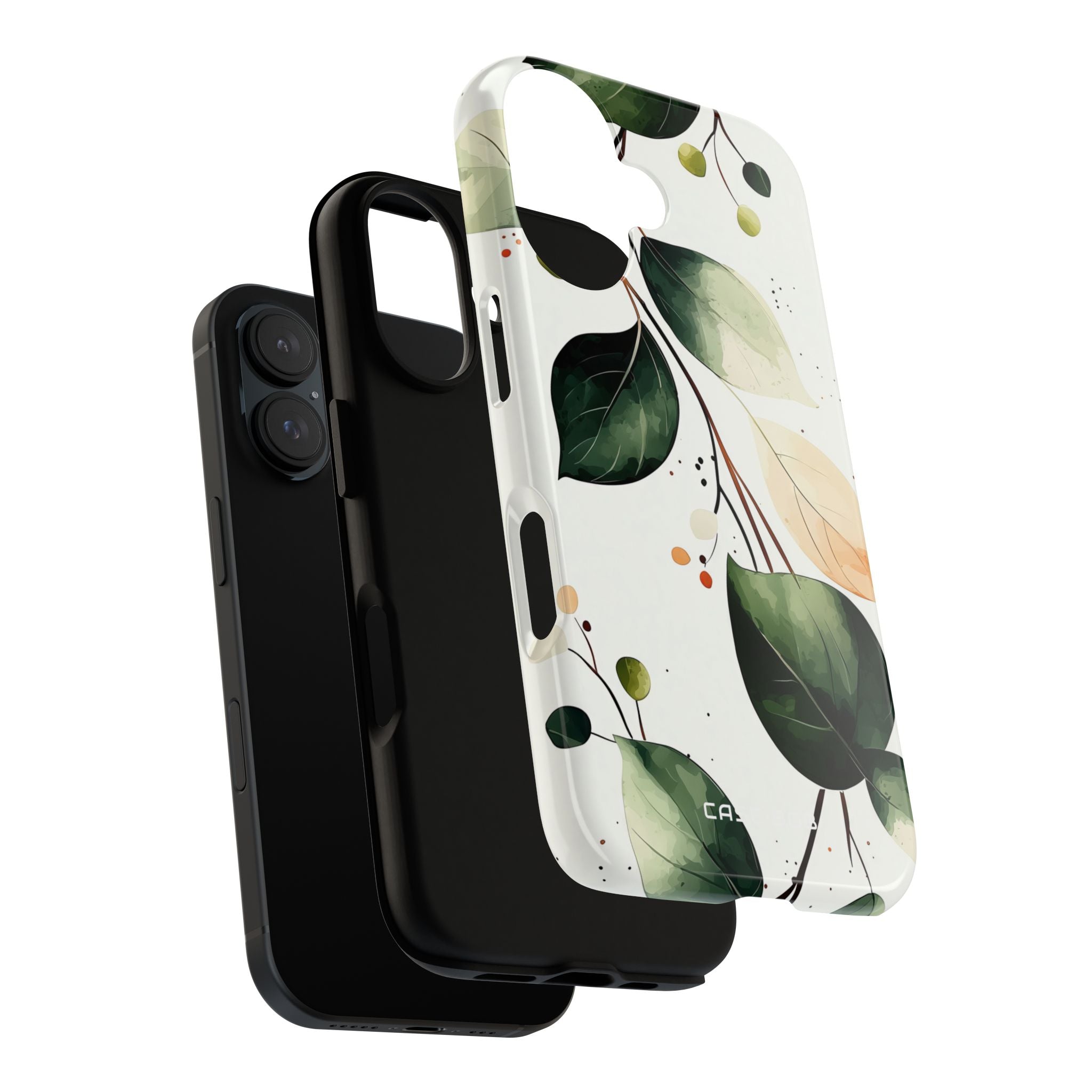 Greenberry Branch iPhone 16 Case - Tough