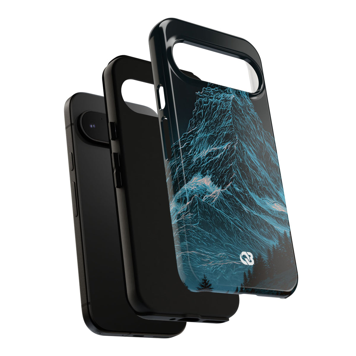 Glacial Alpine Peak · Tough Phone Case for Pixel · Blue