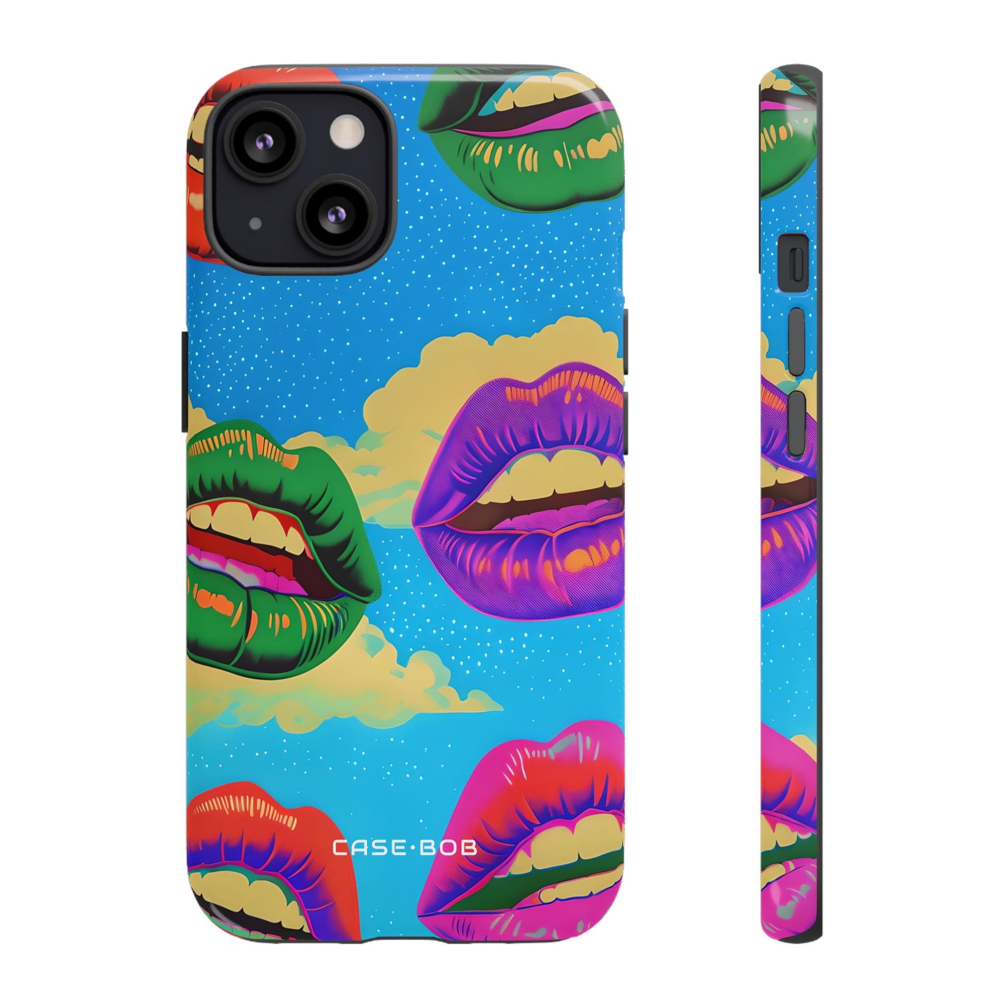 Bunte Lipscape iPhone 13 Case - Tough