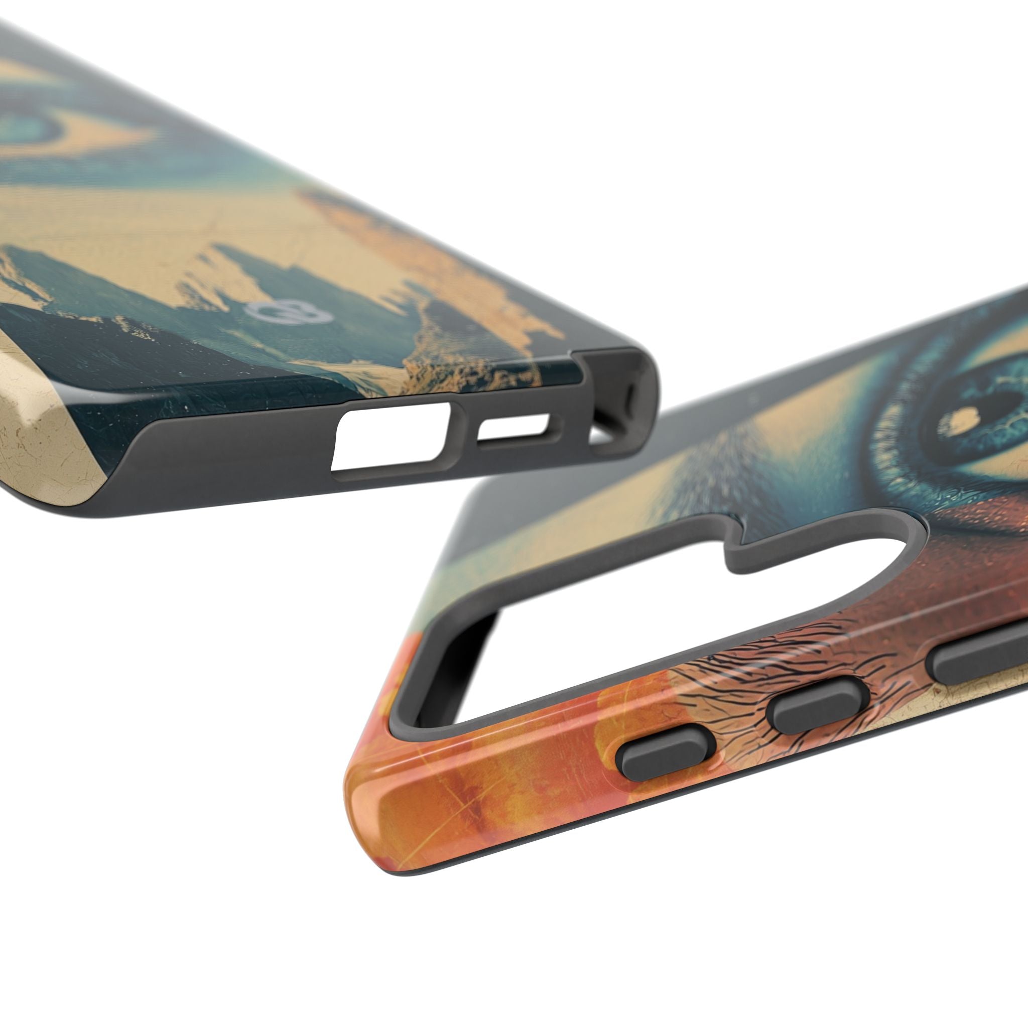 Fragmented Peak Gaze · Tough Phone Case for Samsung